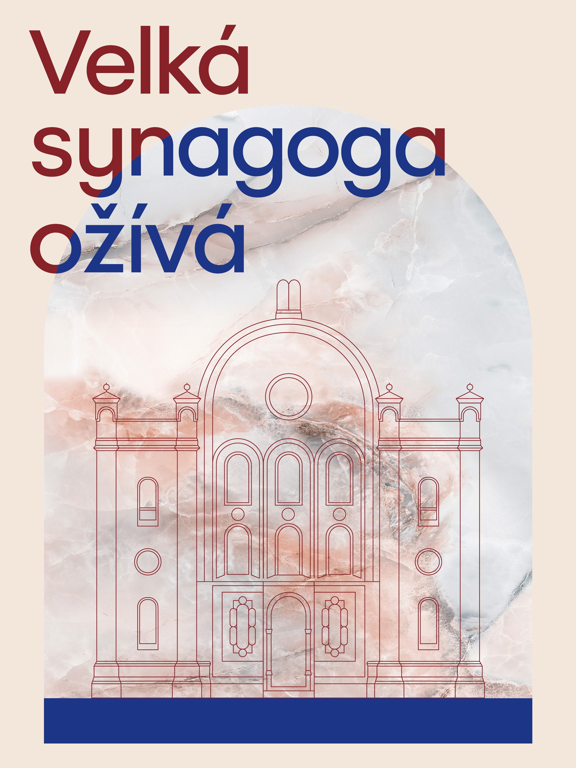 Velká synagoga ožívá, Commemorative event series, Visual identity, Brno 2026