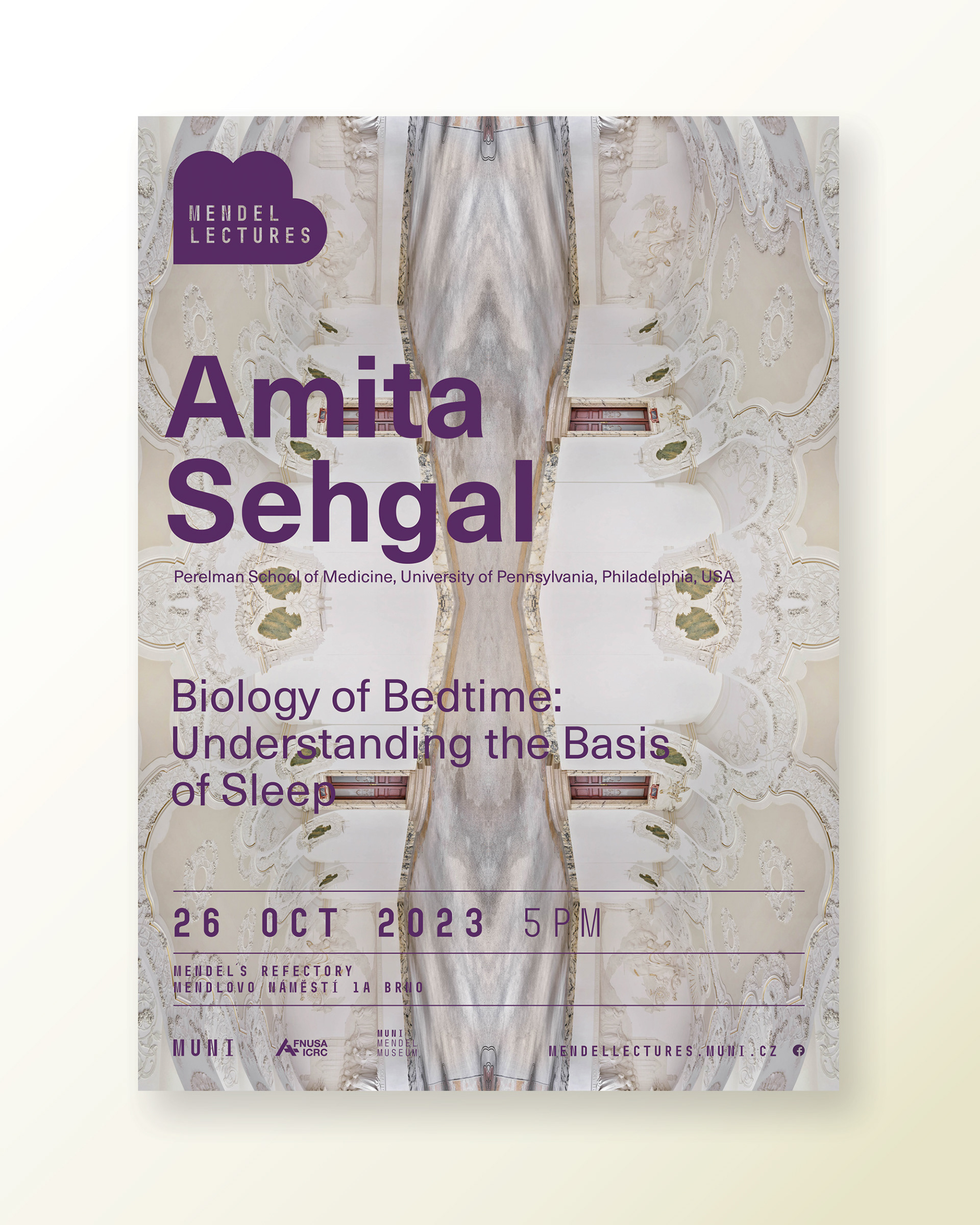 Mendel Lectures 2023/24, Promotional design, Brno/CZ, 2024