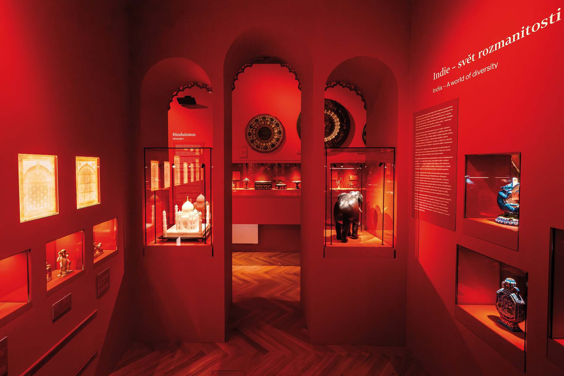 Město a svět (The Town and the World), Exhibition design (with Tomáš Kovalčík), Městské muzeum Moravská Třebová, 2025 (Foto: Aleš König)