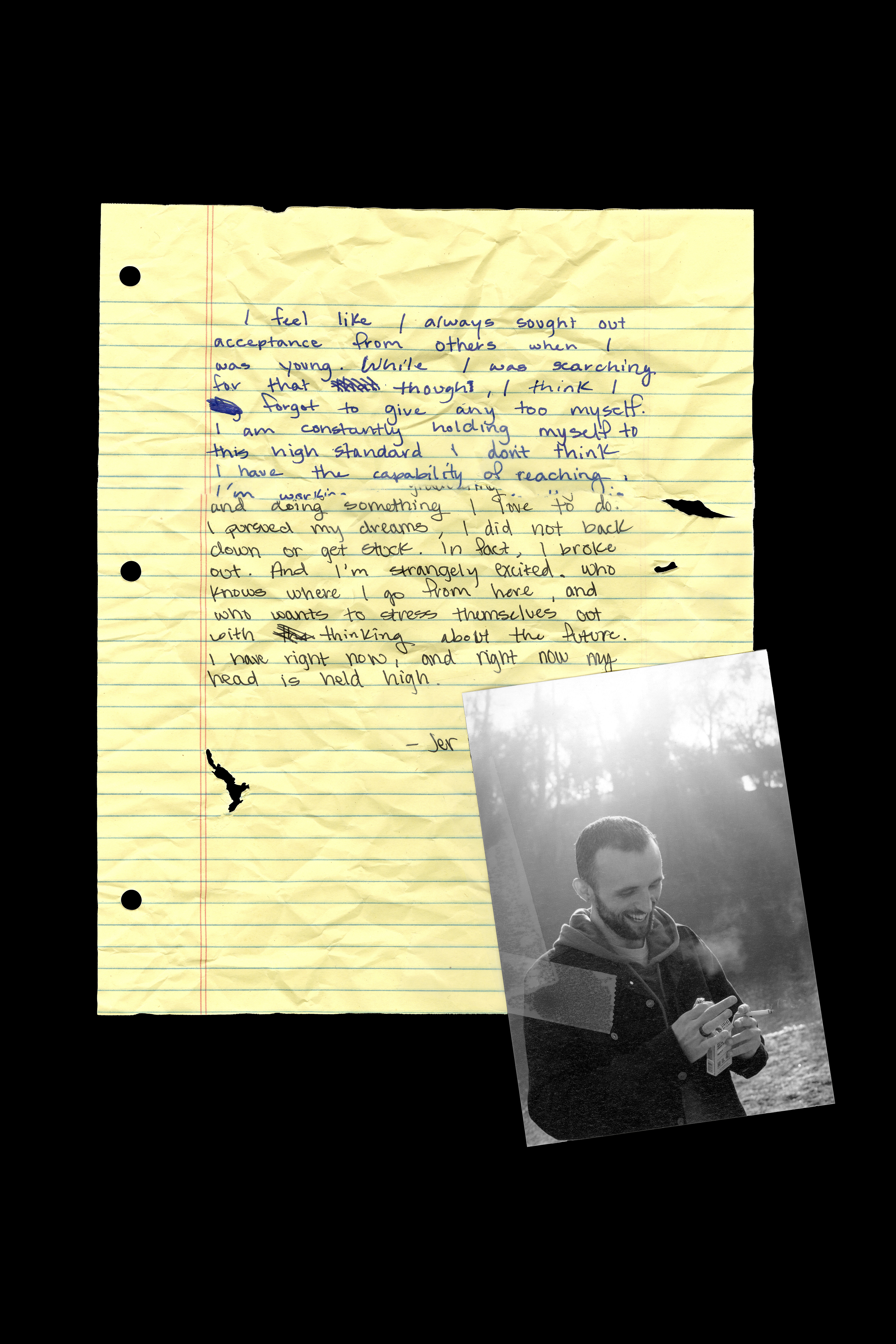 Jeremy’s Journal, 10”x15”, Inkjet print, 2026