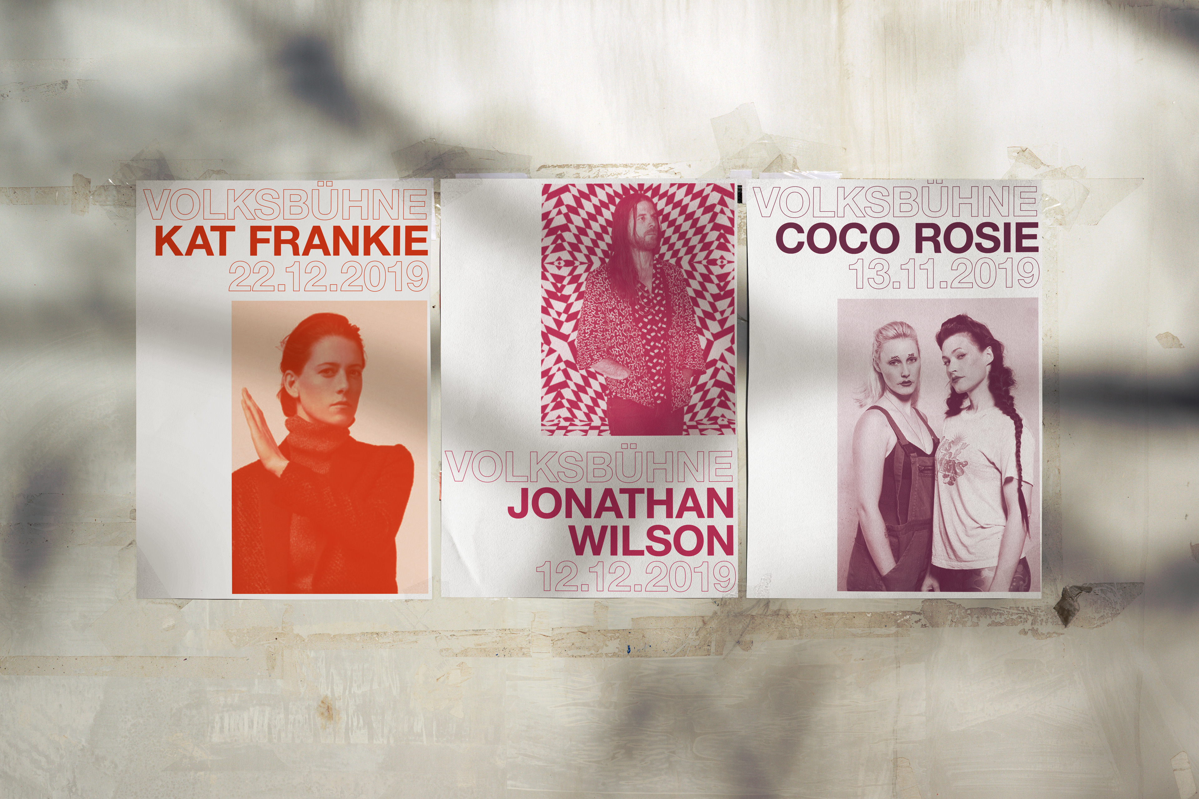 Plakatdesigns der Spielzeit 20/21