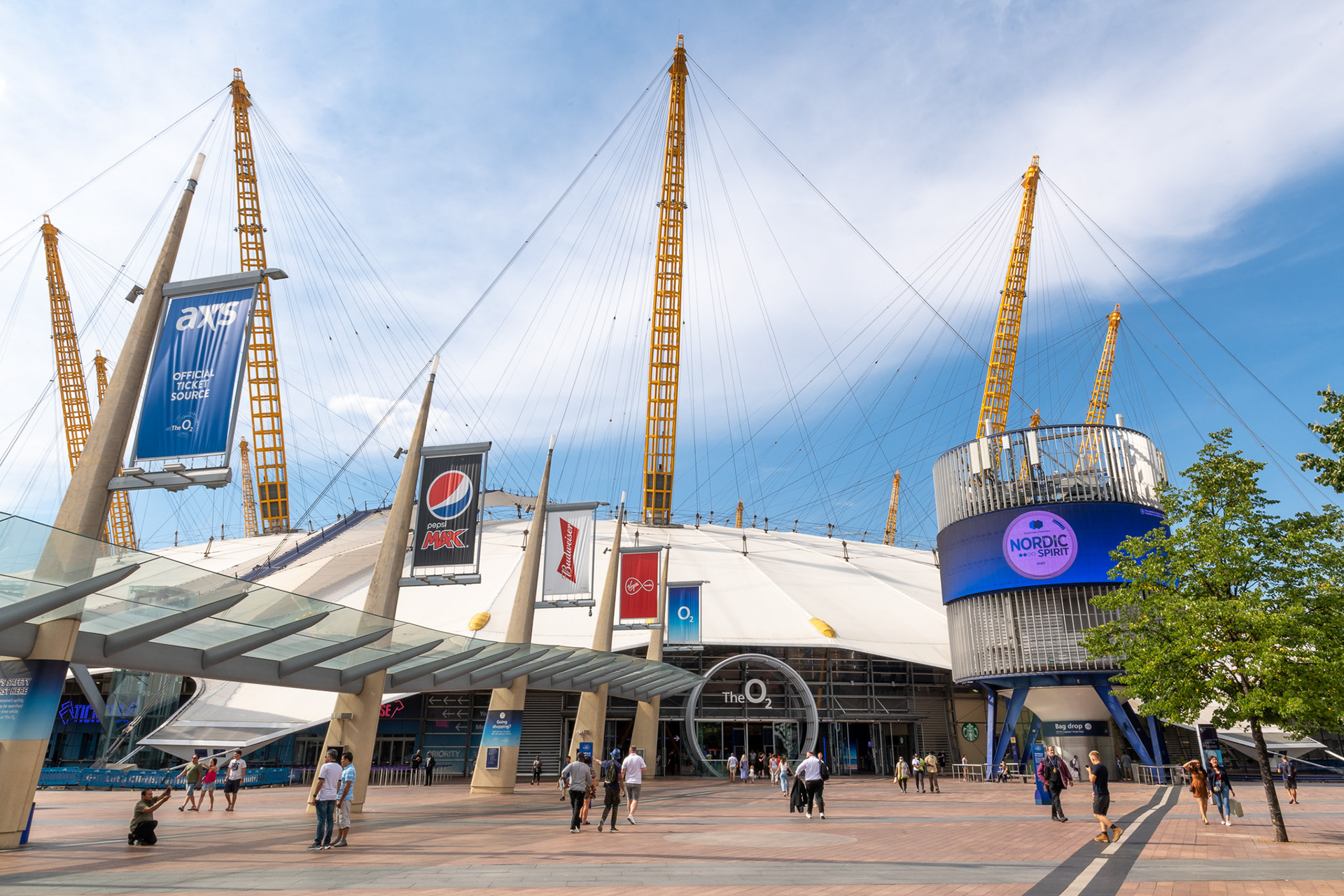 The 02 London.