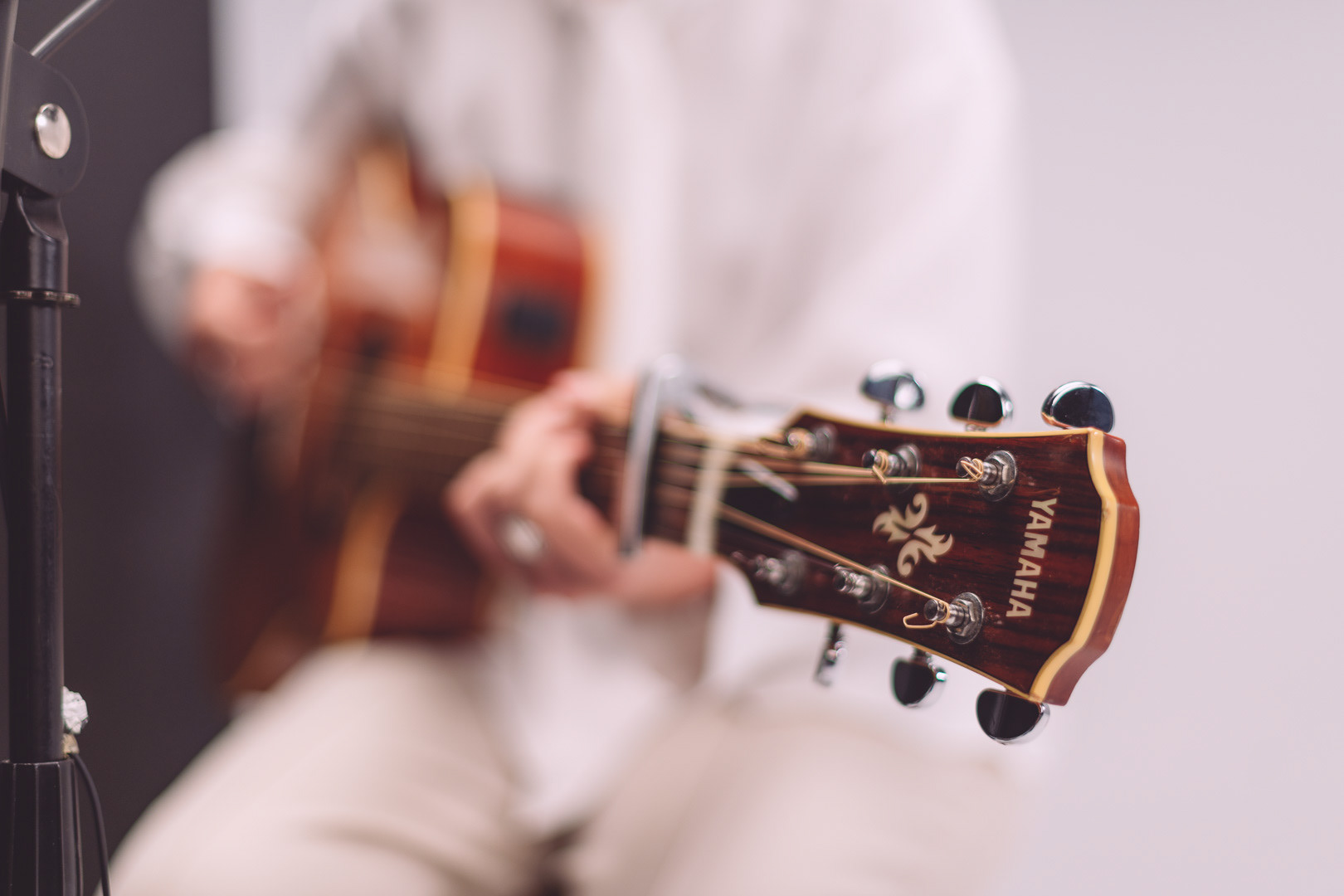 Yamaha Acoustic Guitar.