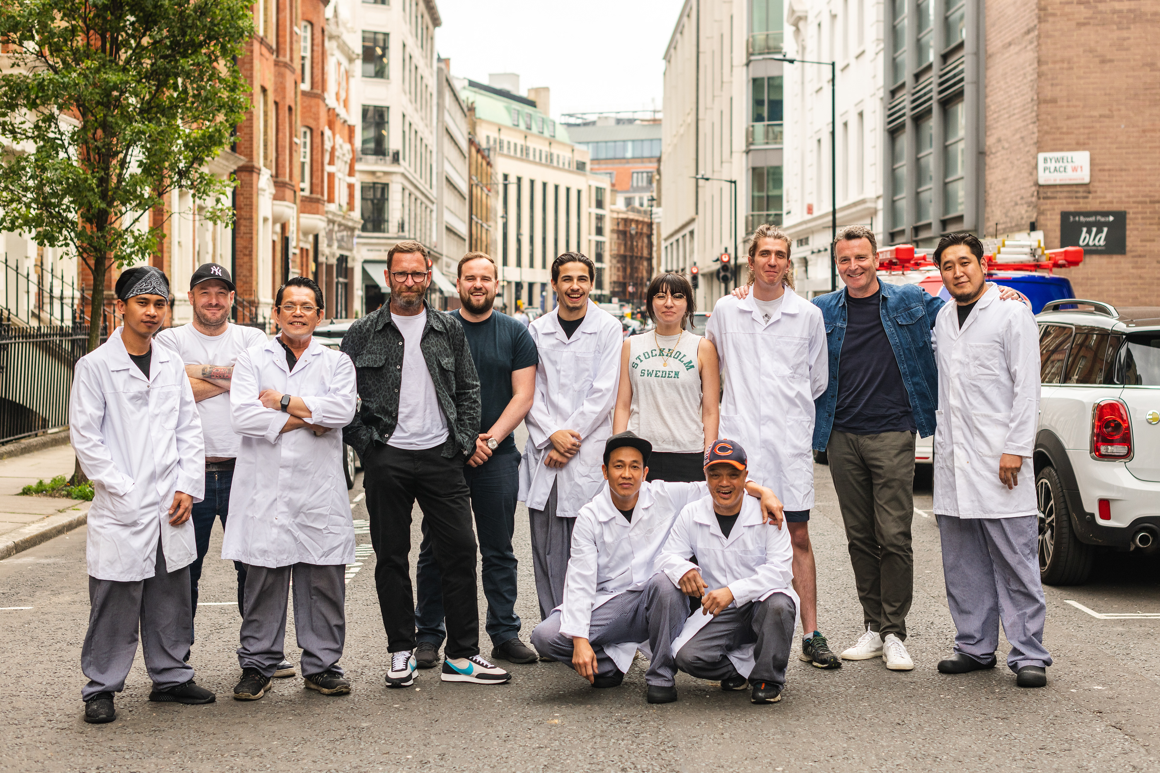 Symplicity Foods Team. Wells Street, London.
