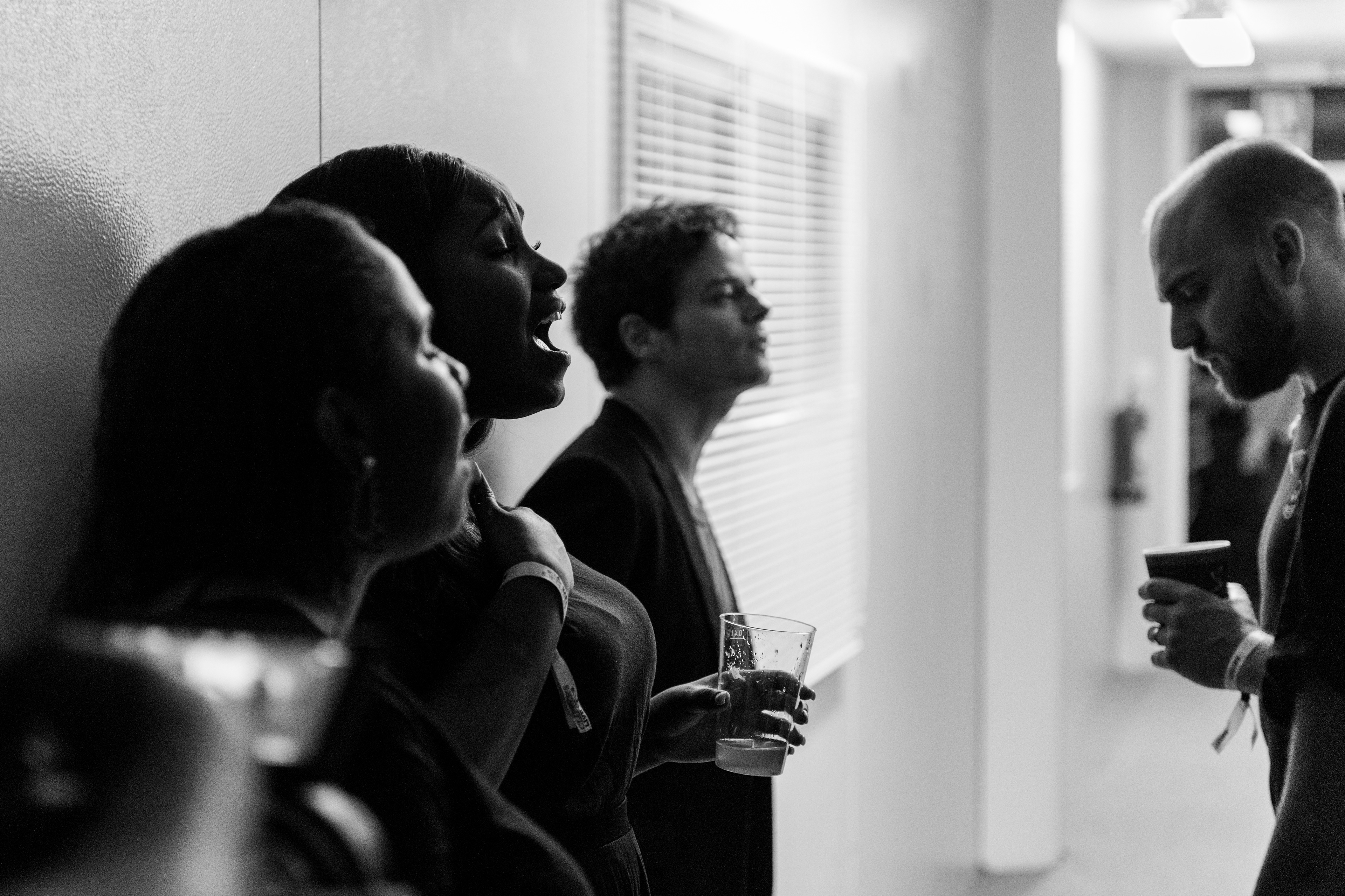 Jamie Cullum - Vocal Warm Up, Backstage.