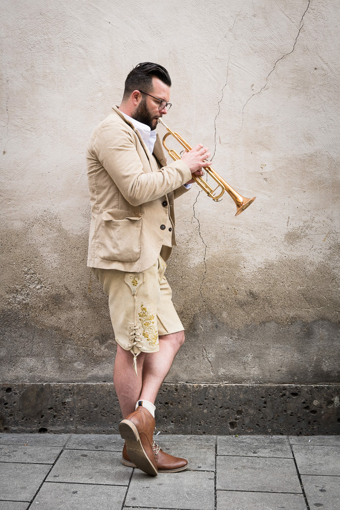 Tobias Mair - German Trumpet Musician.