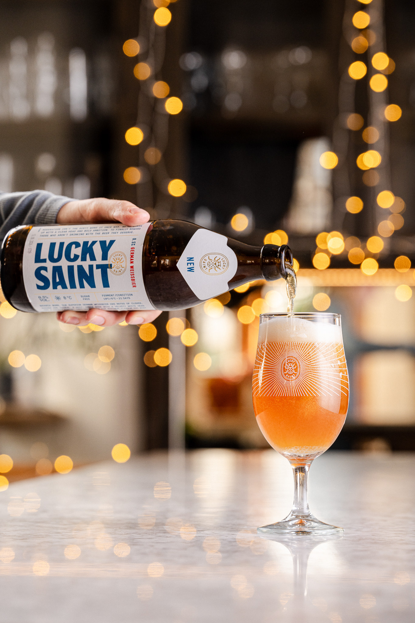 Lucky Saint.