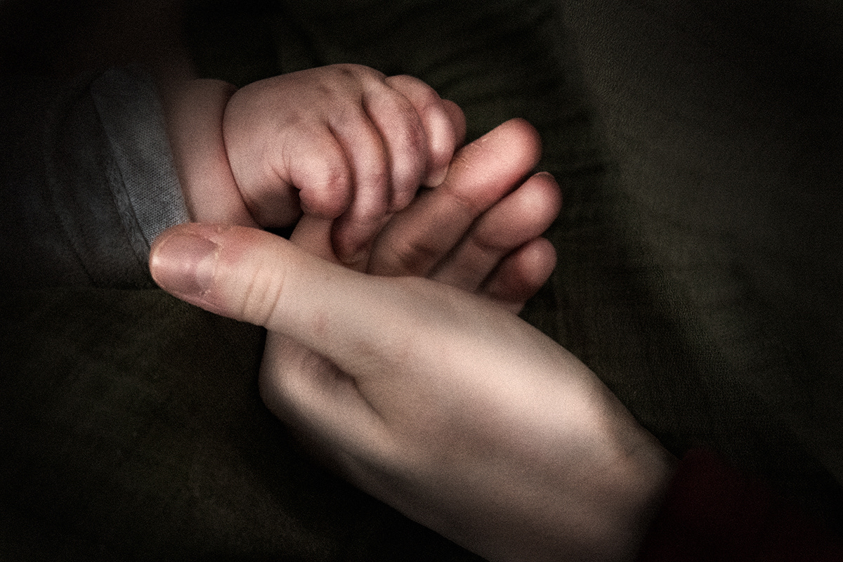 Your Trusting Grip, My Open Hand