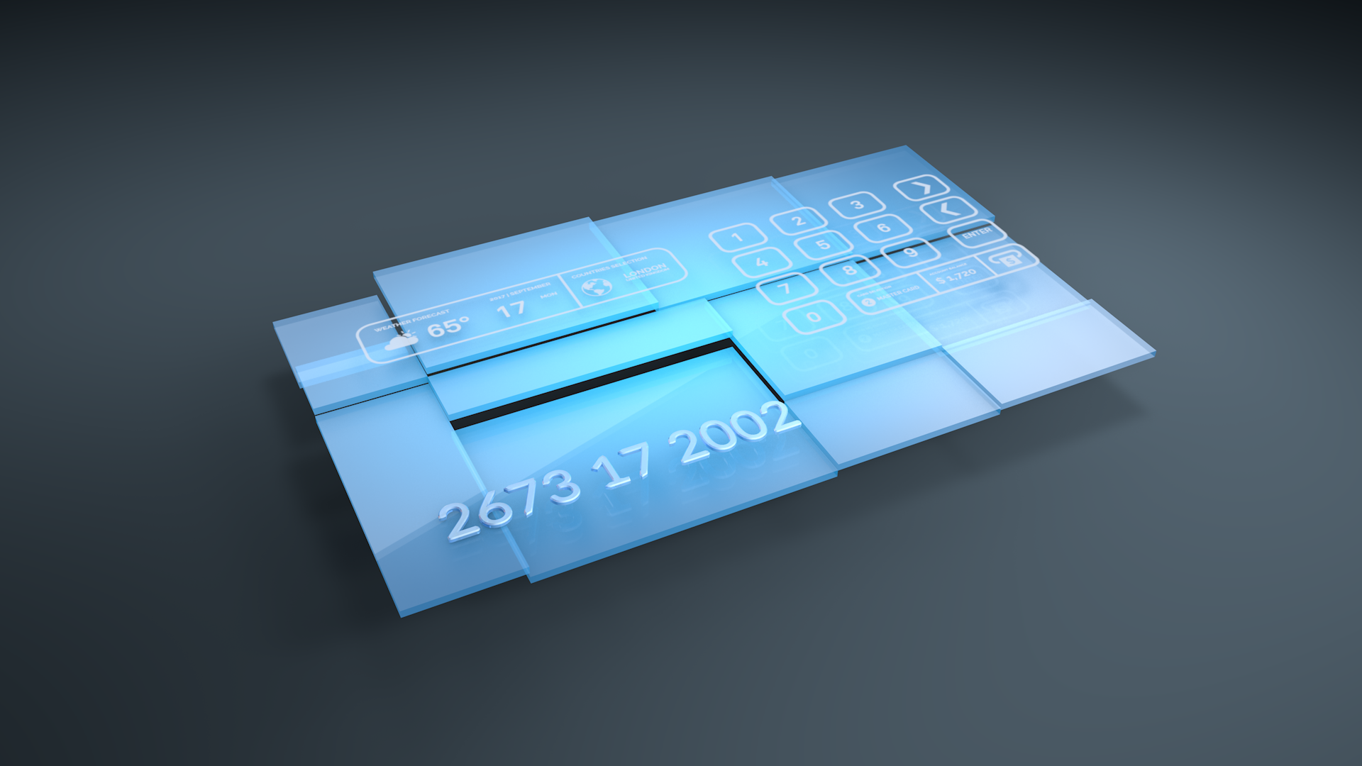 Duro Compagnie - Futuristic card design