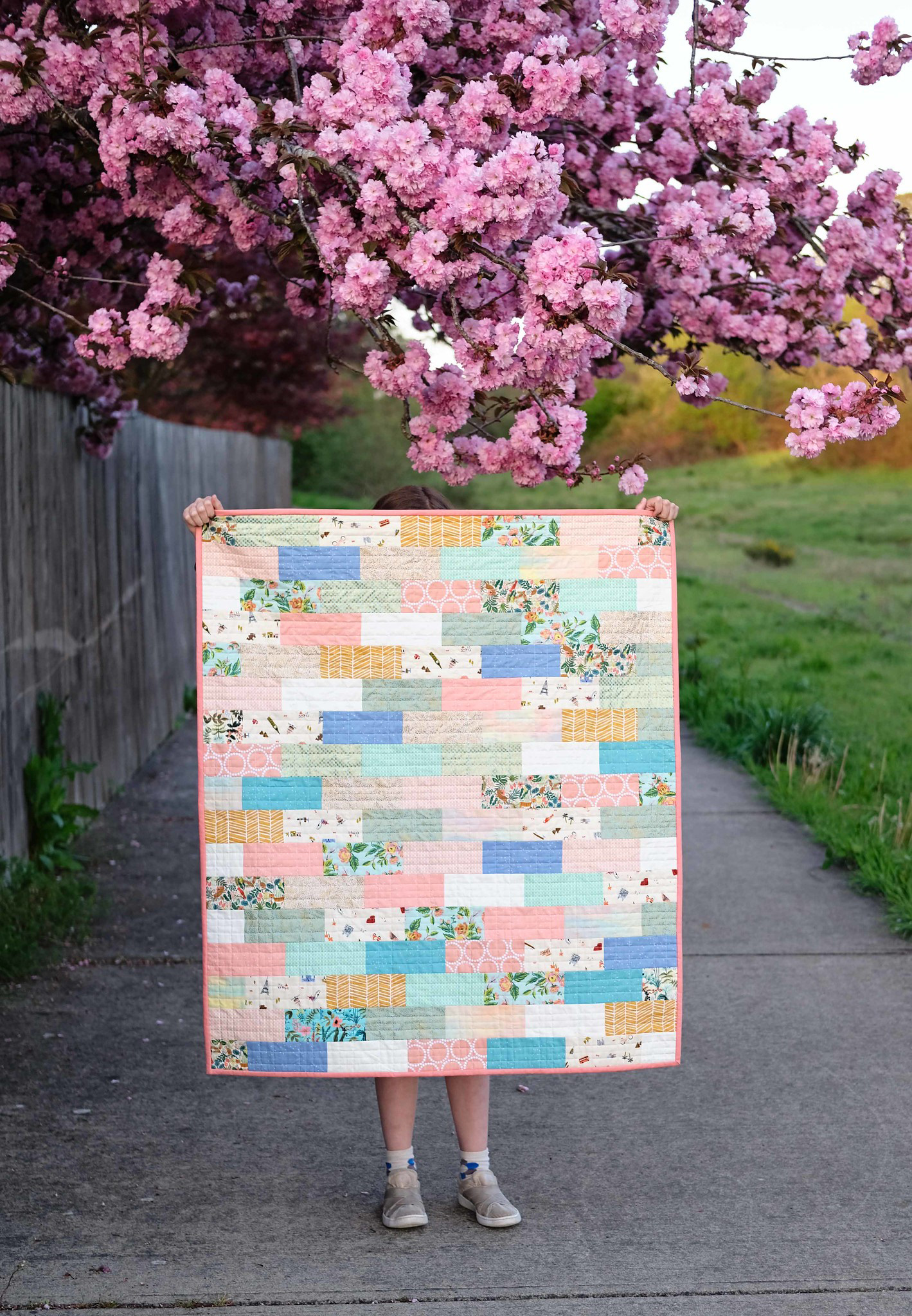 Super Sweet Baby Quilt (with tutorial) - Kitchen Table Quilting