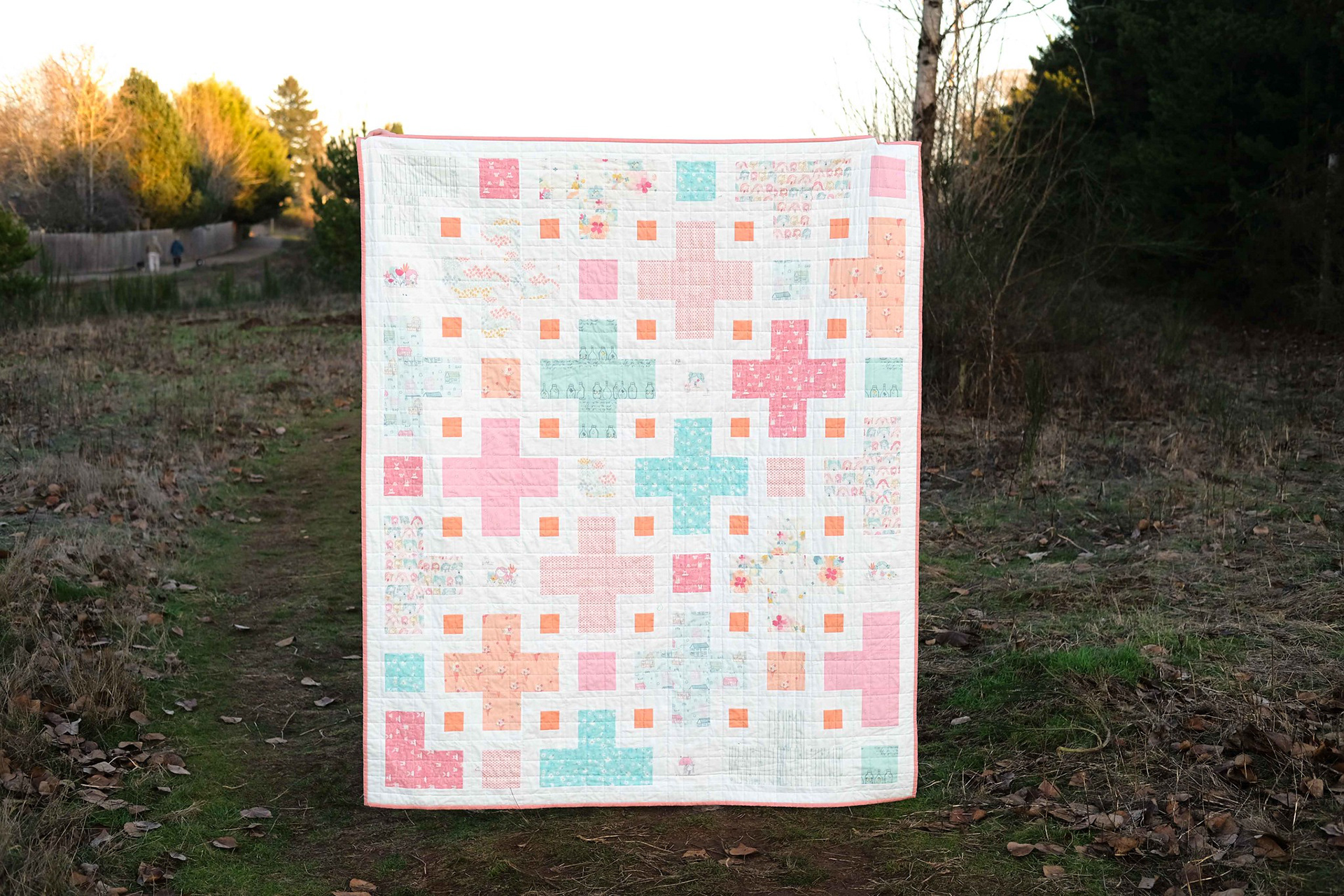 A Daydream Violet Quilt - Kitchen Table Quilting