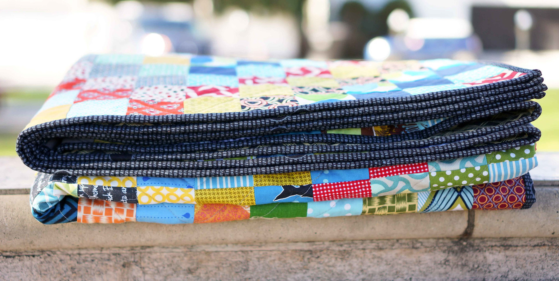 Scrappy Trip Quilt - Kitchen Table Quilting