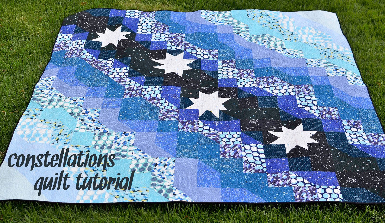 Constellations Quilt Tutorial - Kitchen Table Quilting