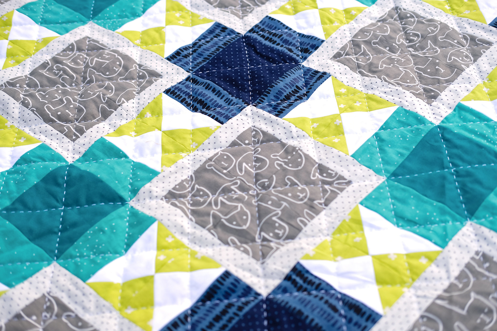 A Baby Size Mary Quilt - Kitchen Table Quilting