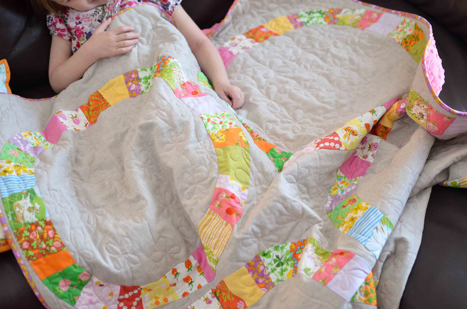 A Single Girl Baby Quilt - Kitchen Table Quilting