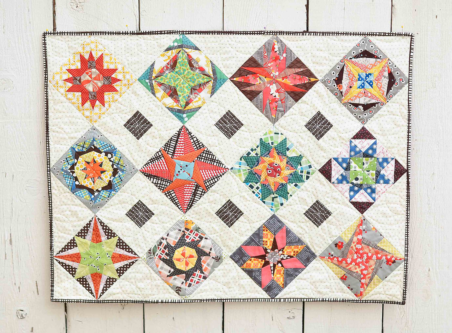 Lucky Stars Block of the Month Quilt - Kitchen Table Quilting