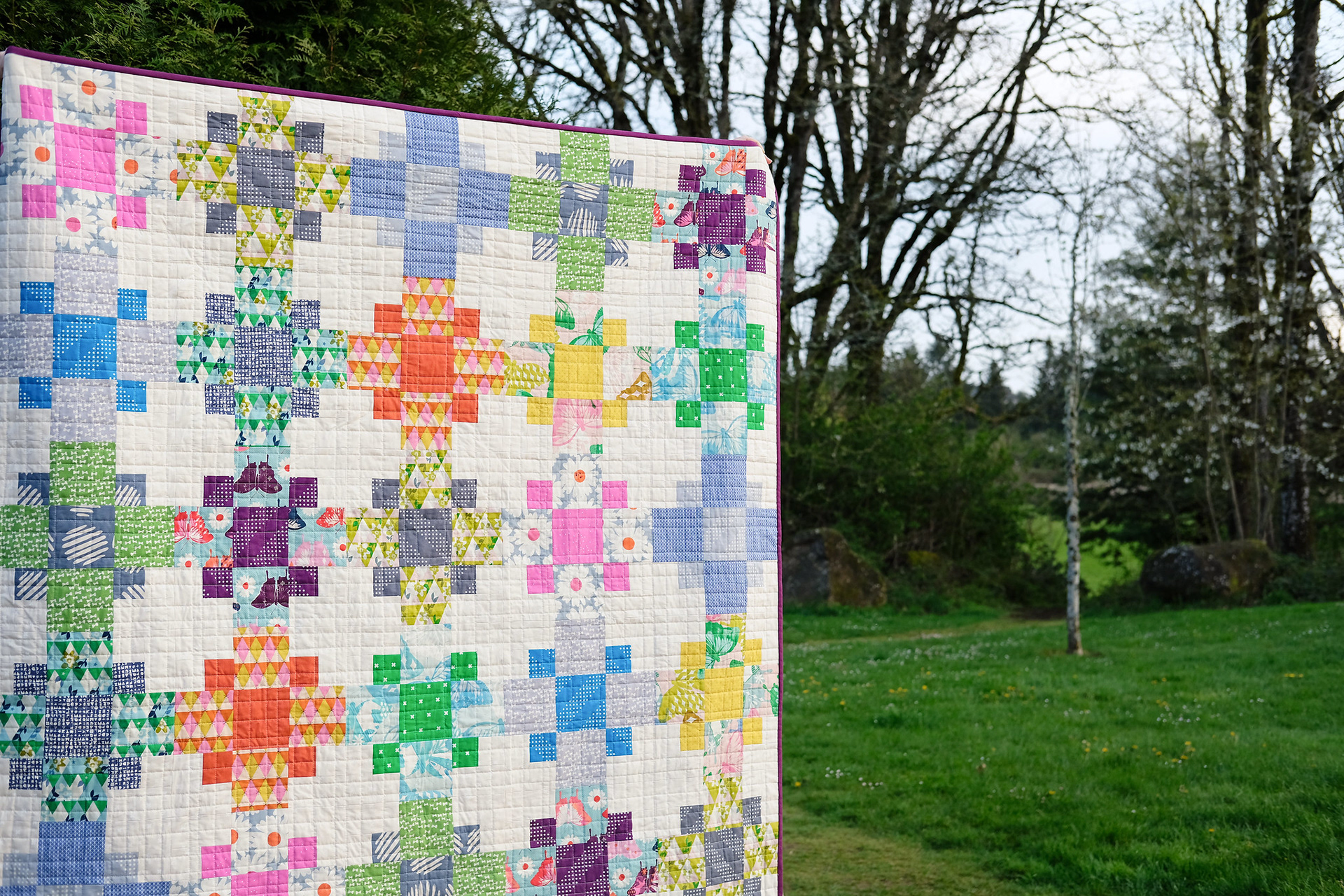 Even-Steven Quilt Pattern - Kitchen Table Quilting