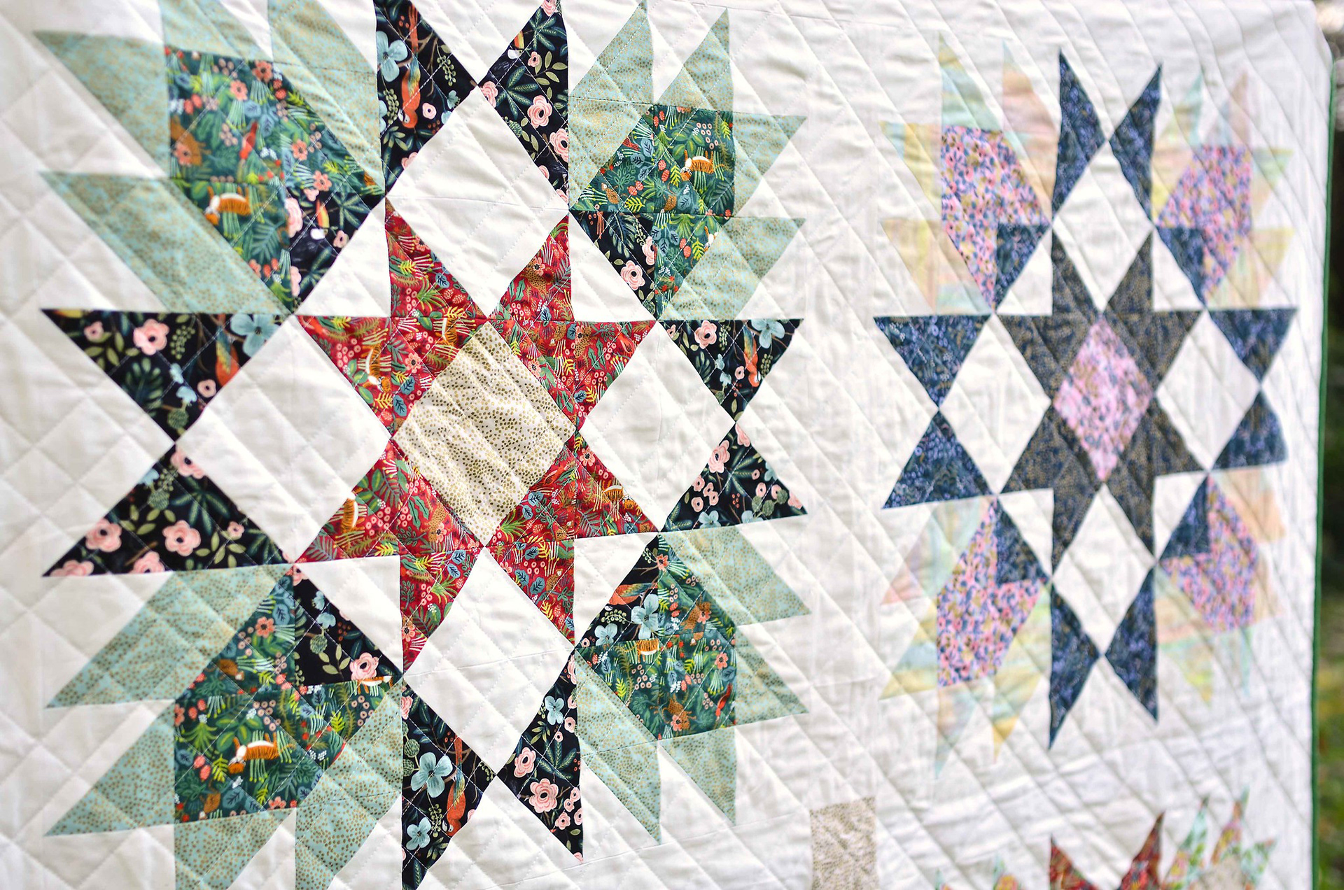 Rifle Paper Co. Menagerie Isabella Quilt - Kitchen Table Quilting