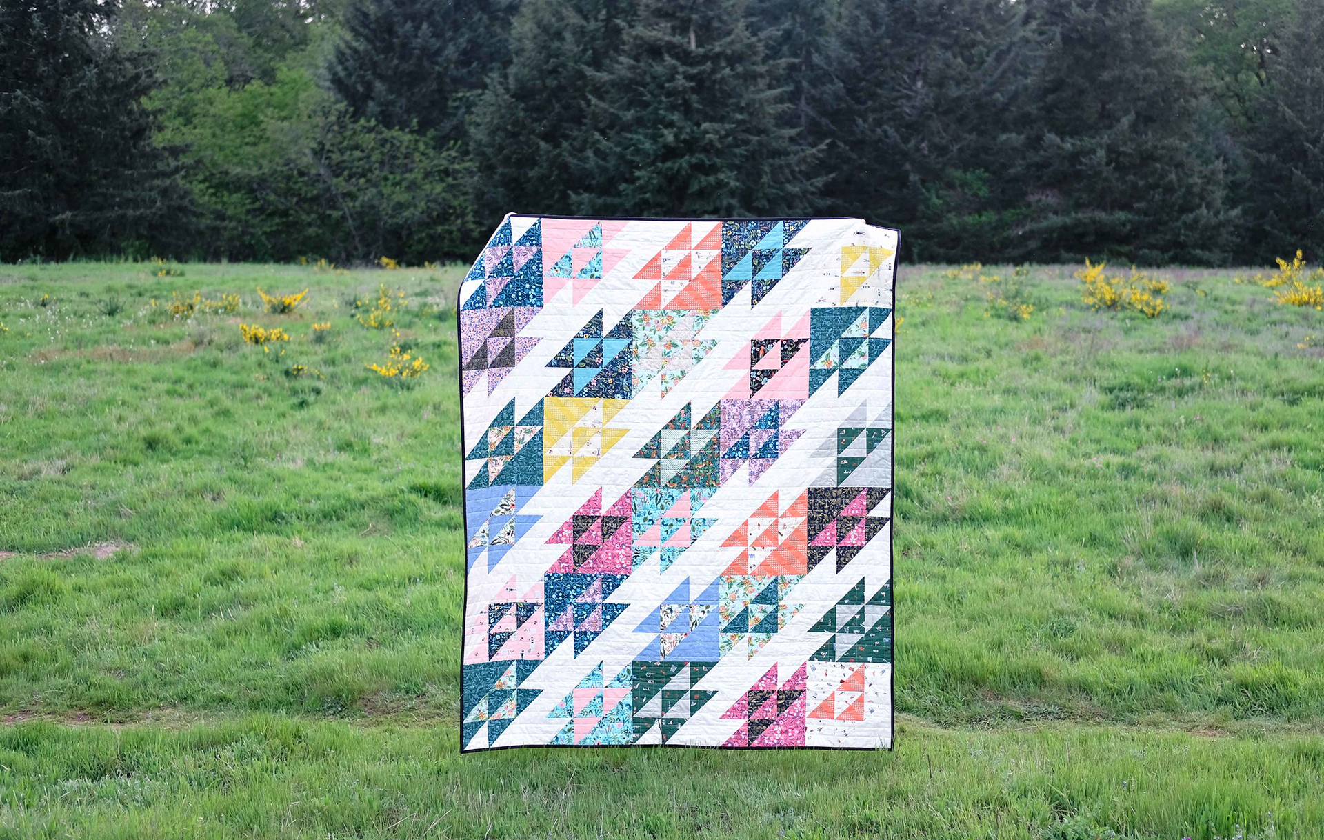 A Rifle Paper Co Georgie Quilt - Kitchen Table Quilting