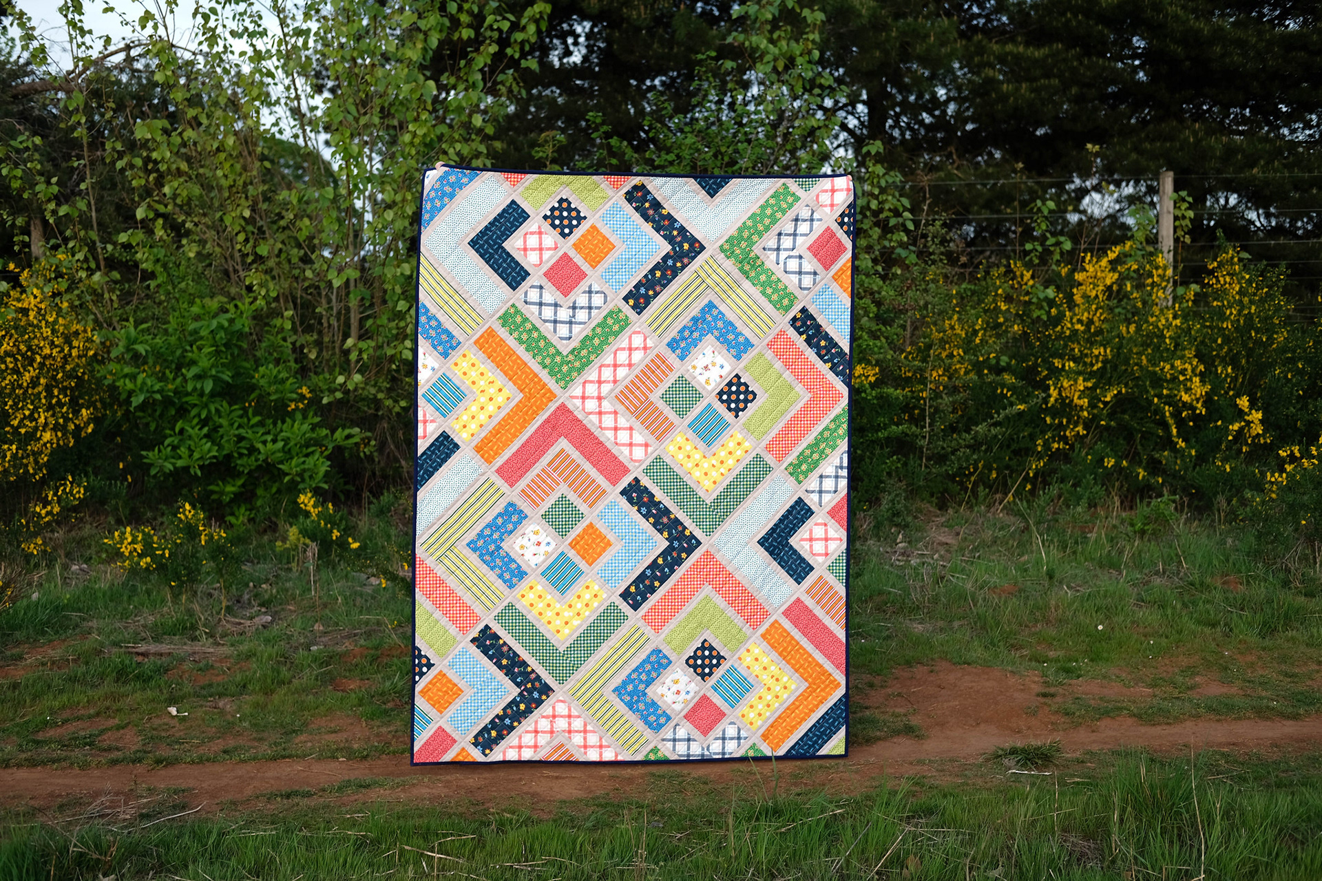 The Penny Quilt in Five + Ten - Kitchen Table Quilting
