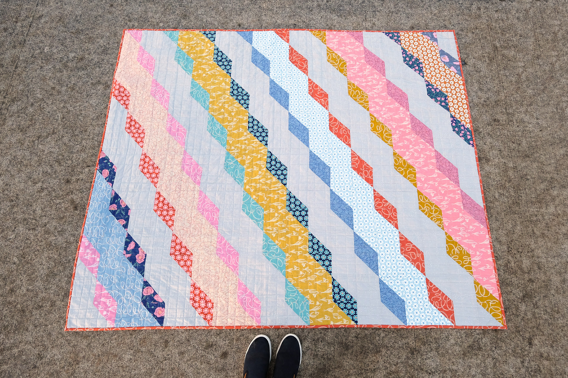 Unruly Nature Diana Quilt - Kitchen Table Quilting