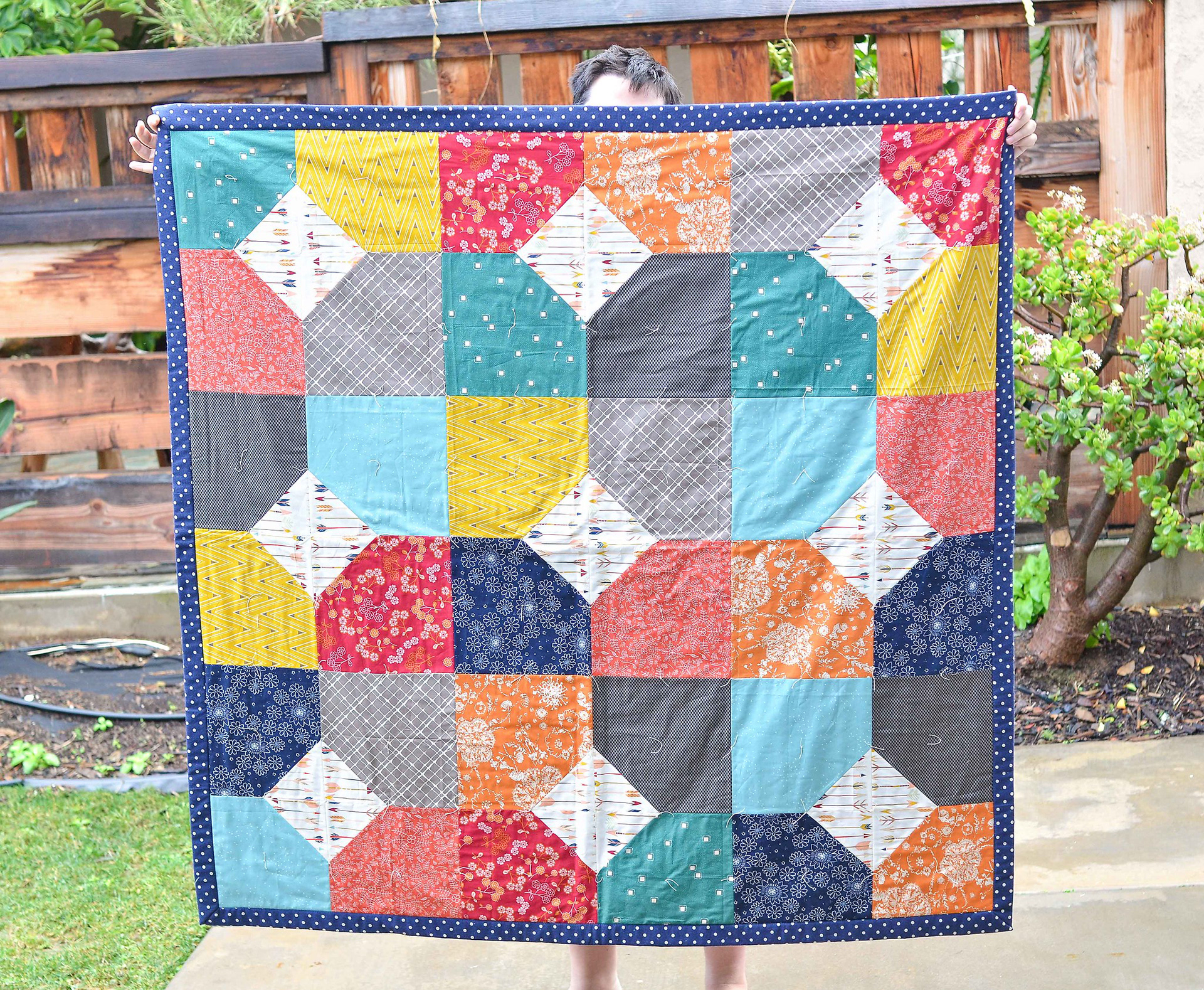 Layers of Charm Picnic Quilt - Kitchen Table Quilting