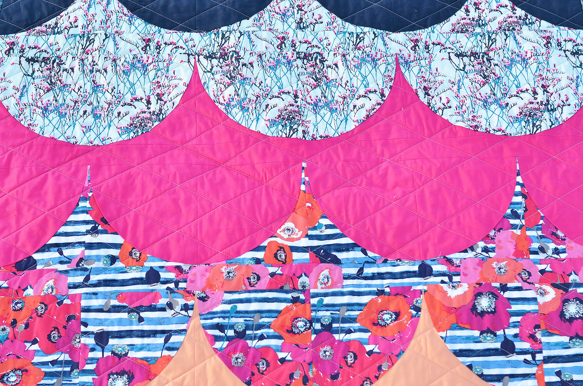 Skopelos Quilt Tutorial - Kitchen Table Quilting