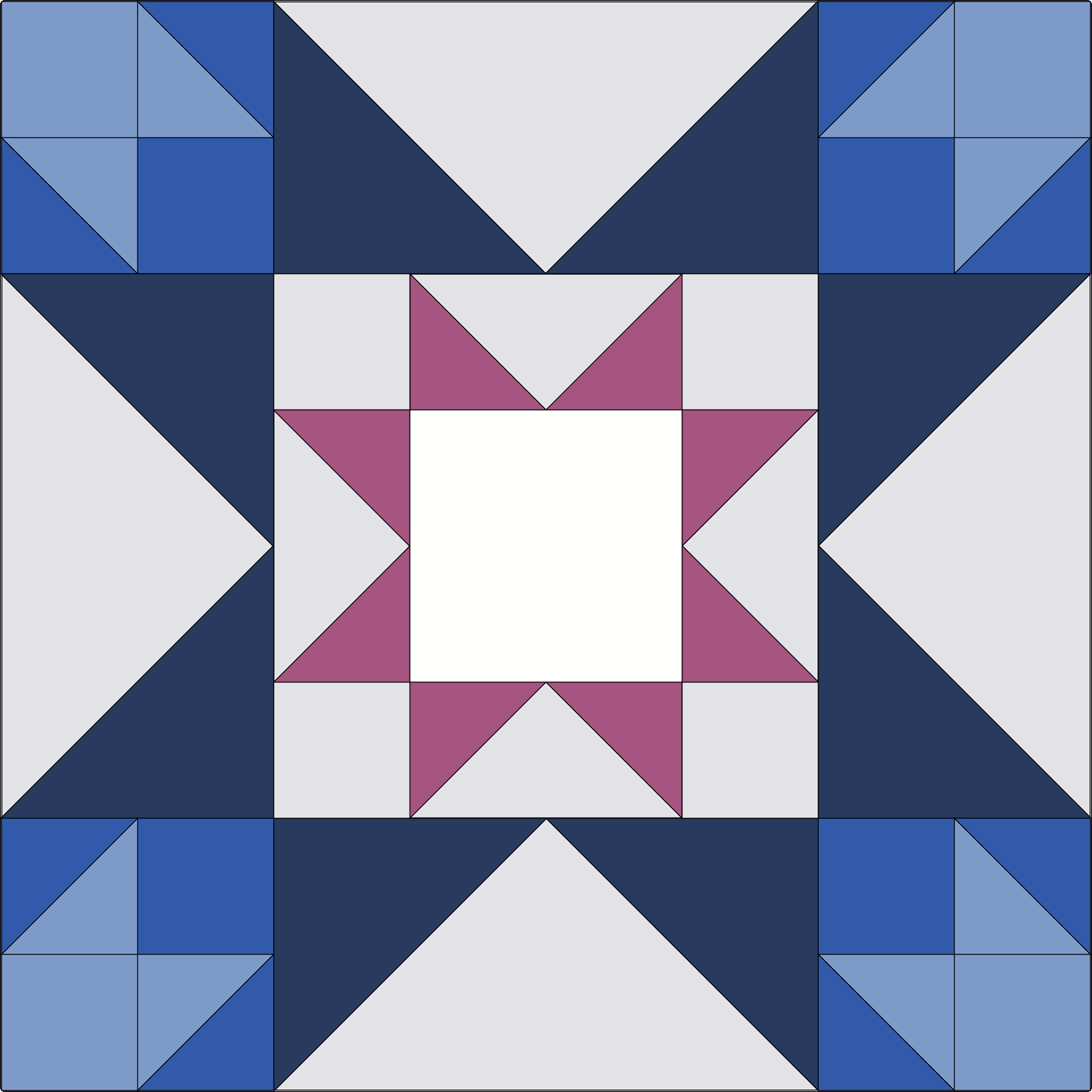 Dilly Dahlia Giant Block Tutorial - Kitchen Table Quilting