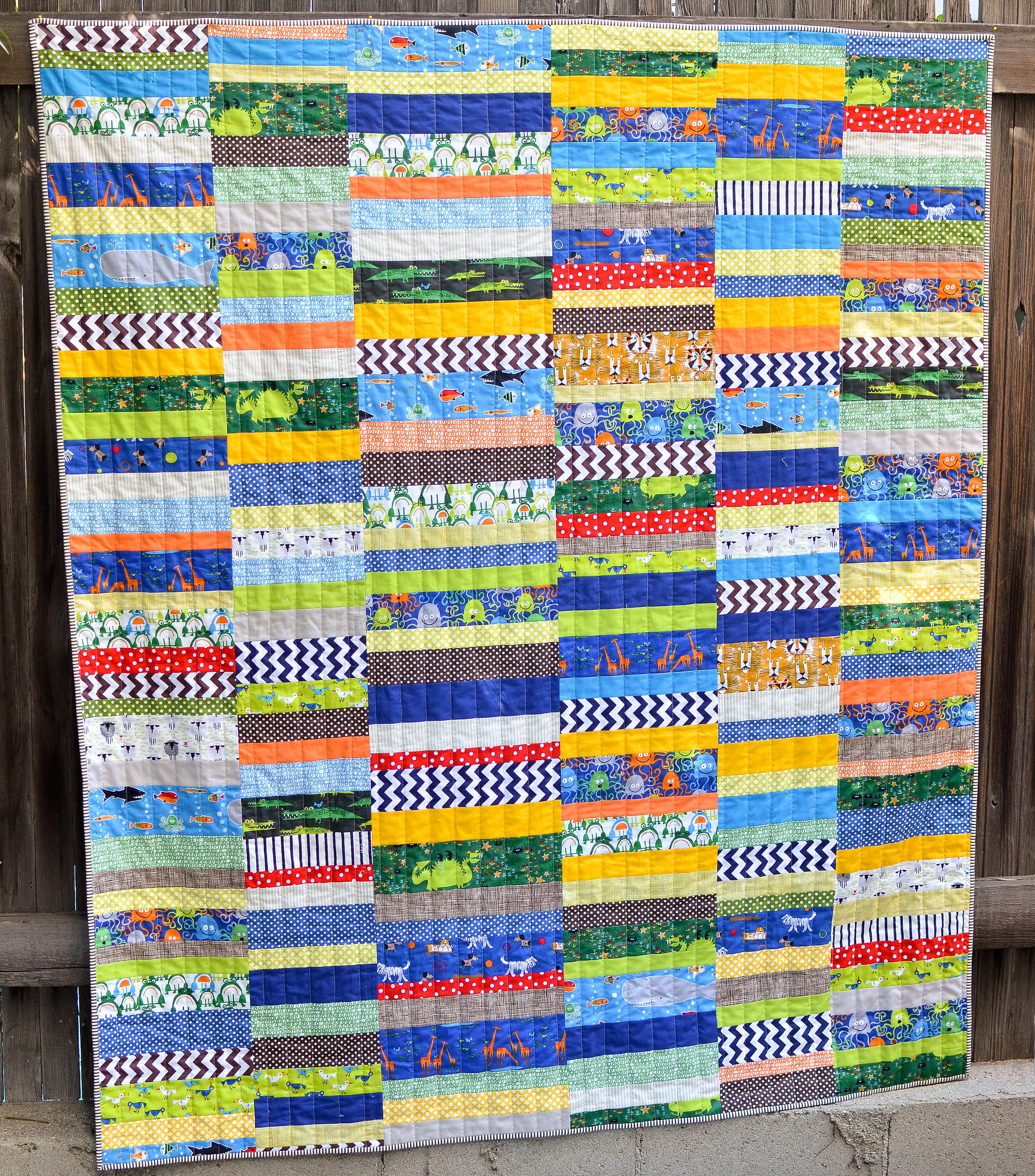 Happy Drawing Quilt - Kitchen Table Quilting