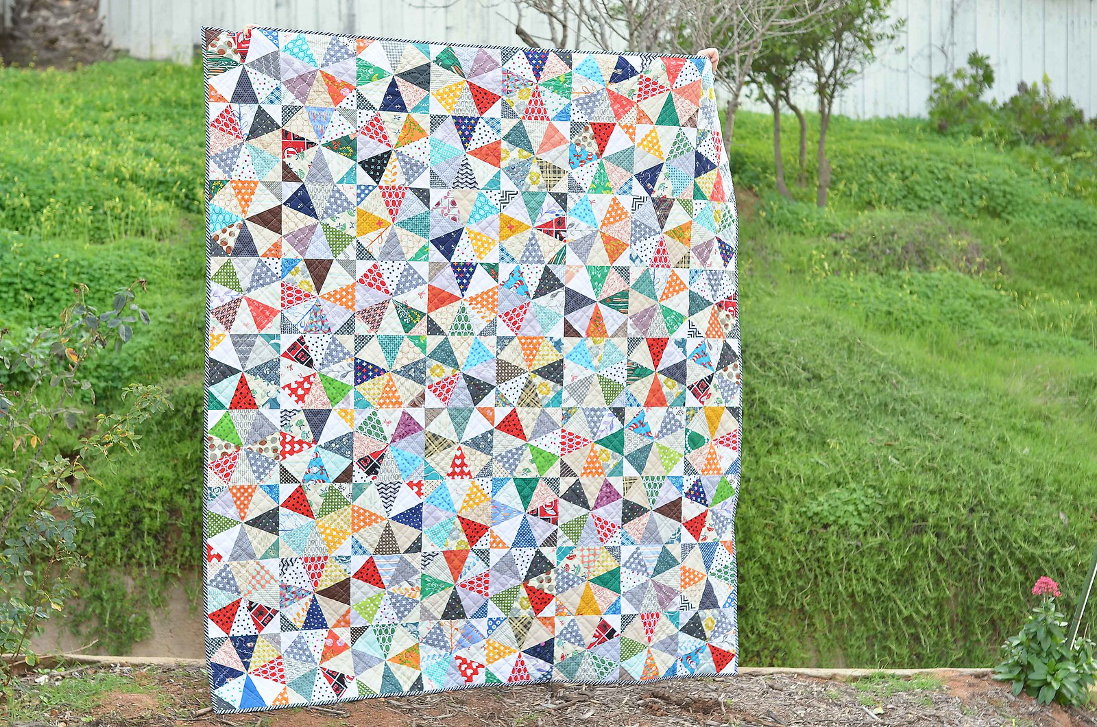 Scrappy Kaleidoscope Quilt - Kitchen Table Quilting