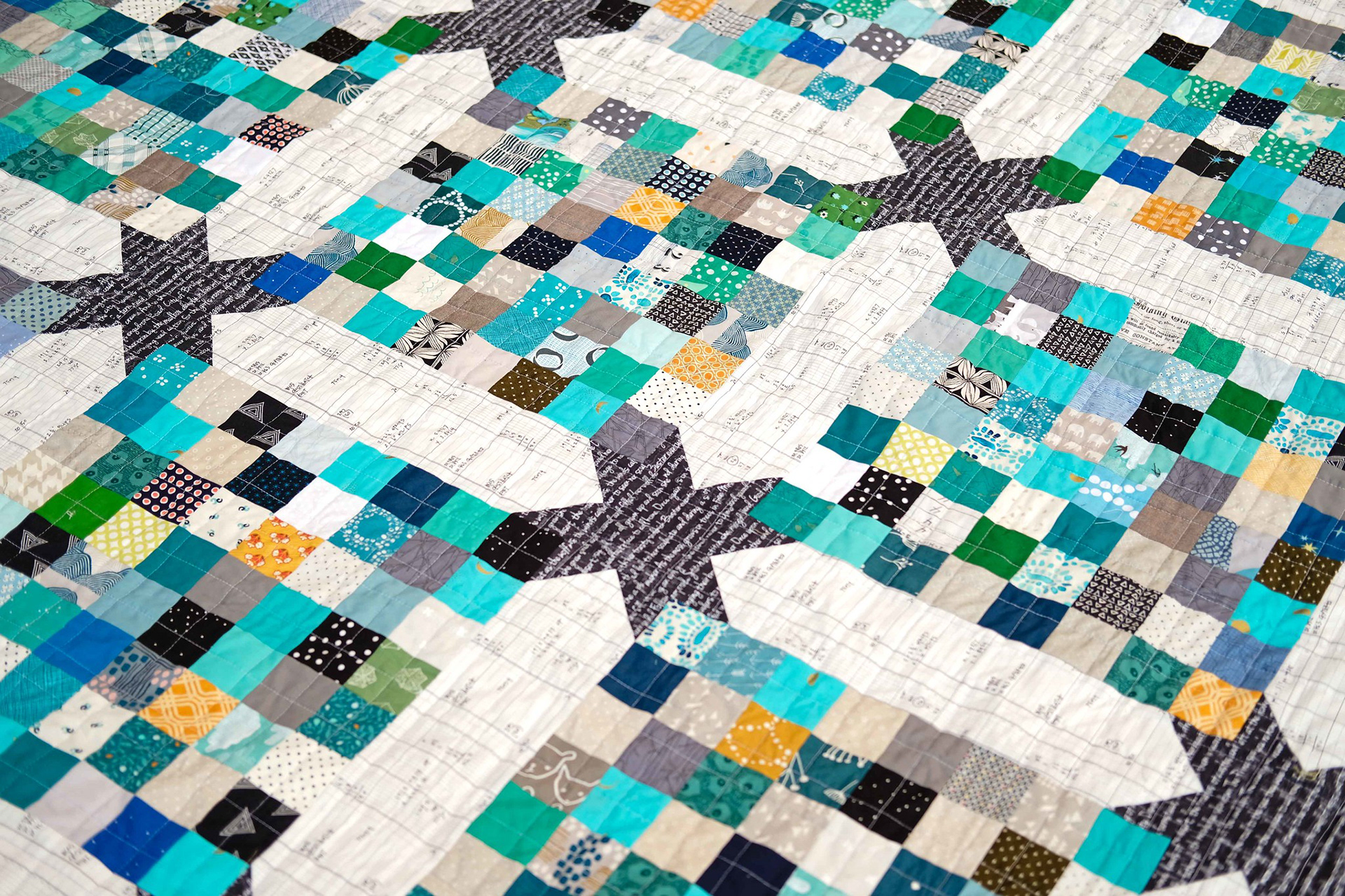 Scrappy Scrap Happy Quilt - Kitchen Table Quilting
