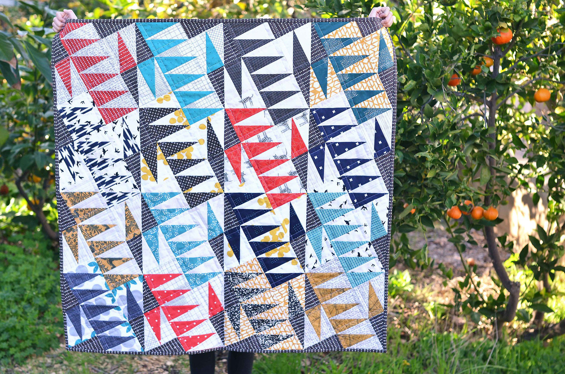 Bargain Basement Baby Quilt - Kitchen Table Quilting