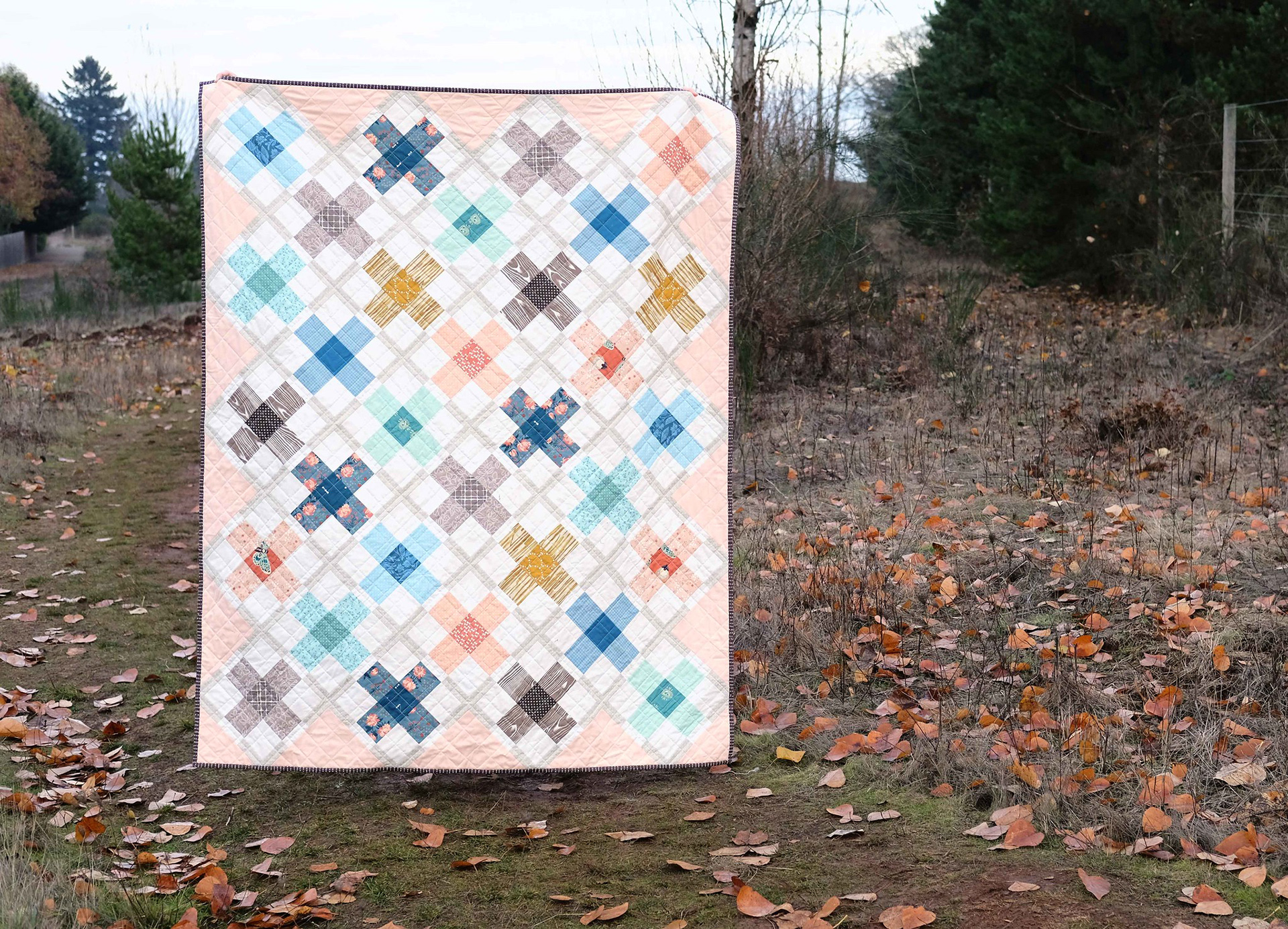 A Muted Ruth Quilt - Kitchen Table Quilting