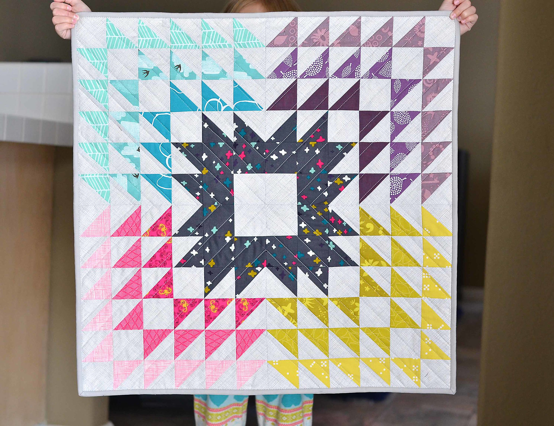 Schnitzel and Boo Mini Quilt Swap - Kitchen Table Quilting