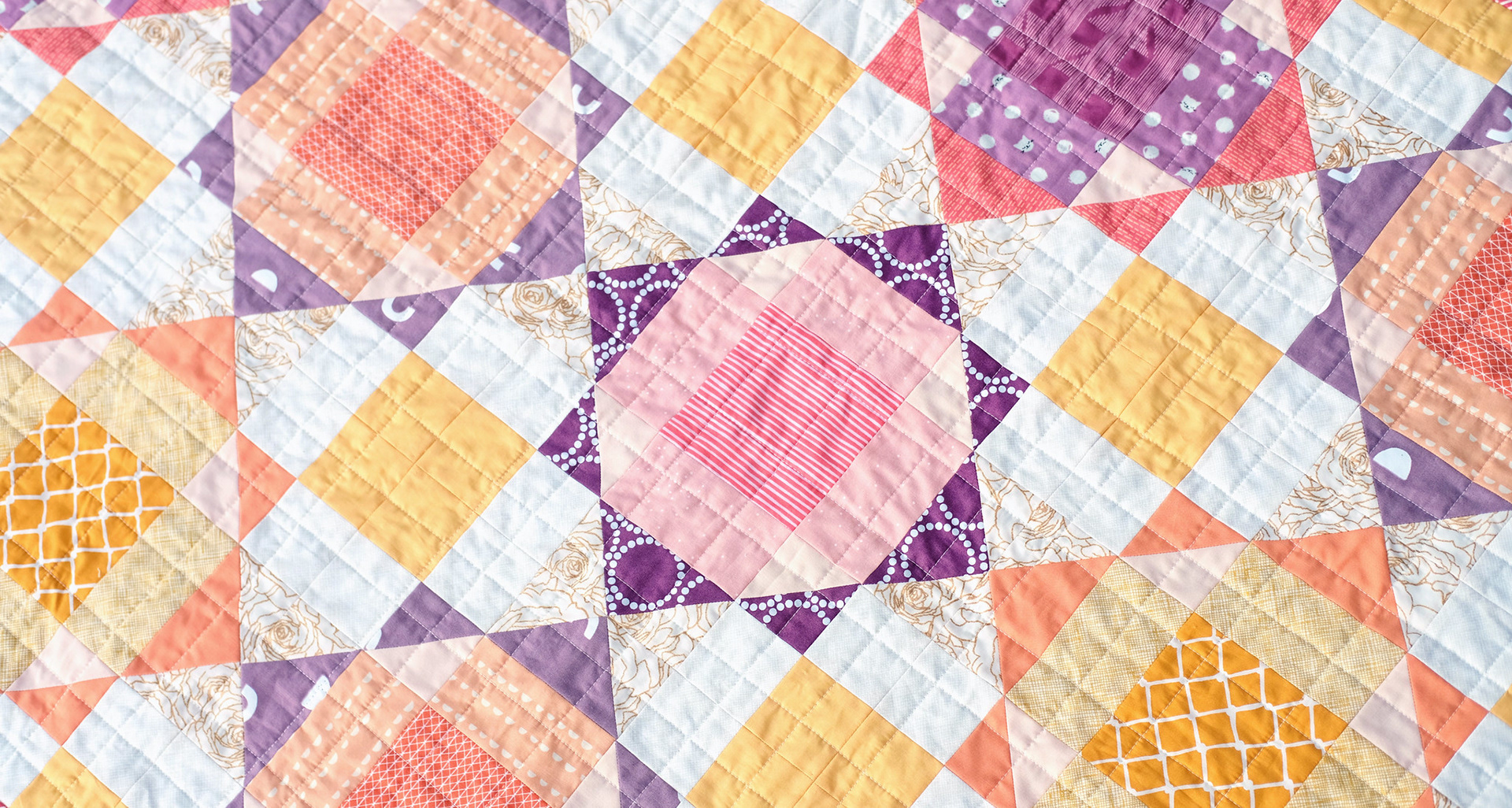 A Baby Size Naomi Quilt - Kitchen Table Quilting