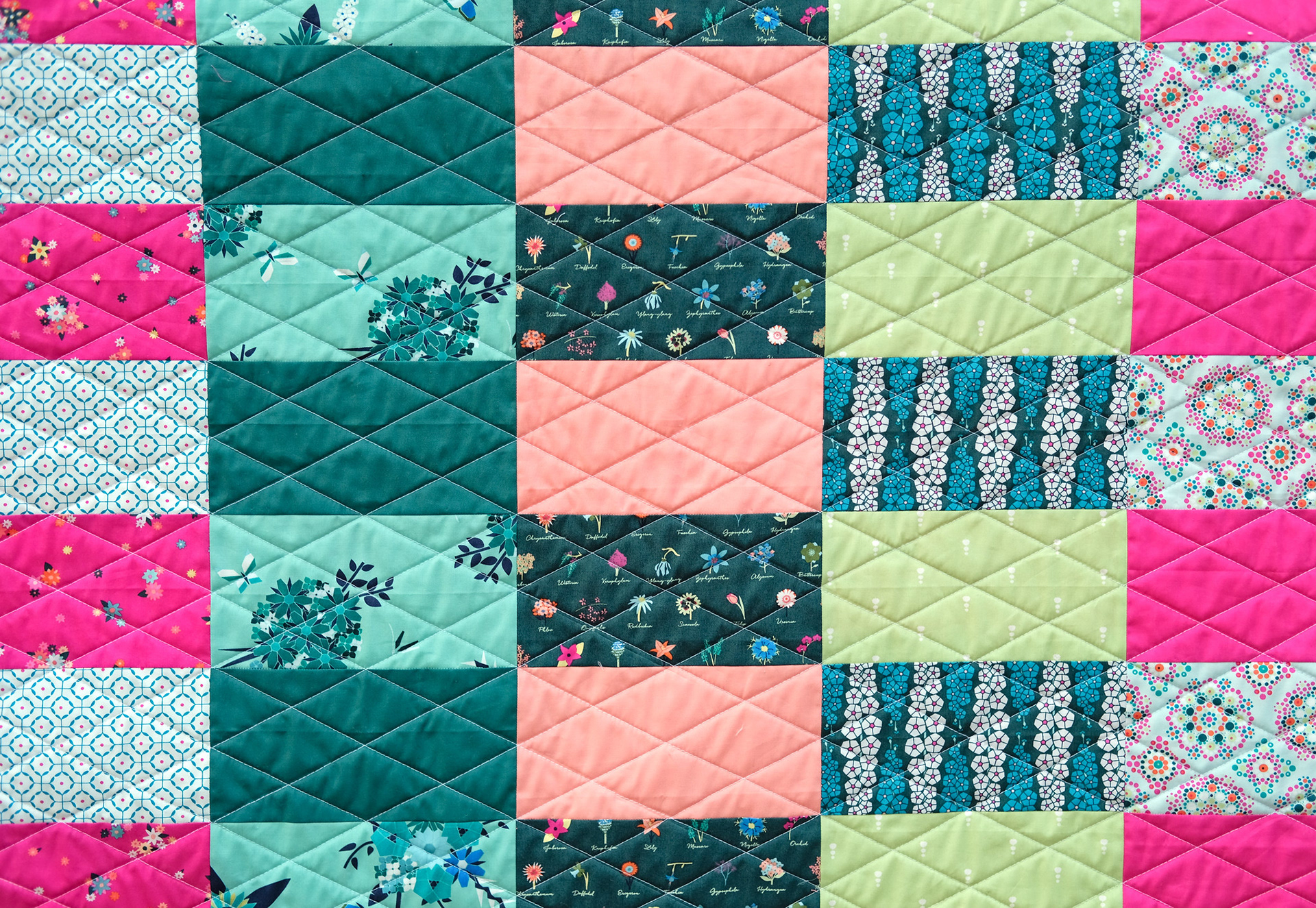 Loved to Pieces Quilt with Tutorial - Kitchen Table Quilting