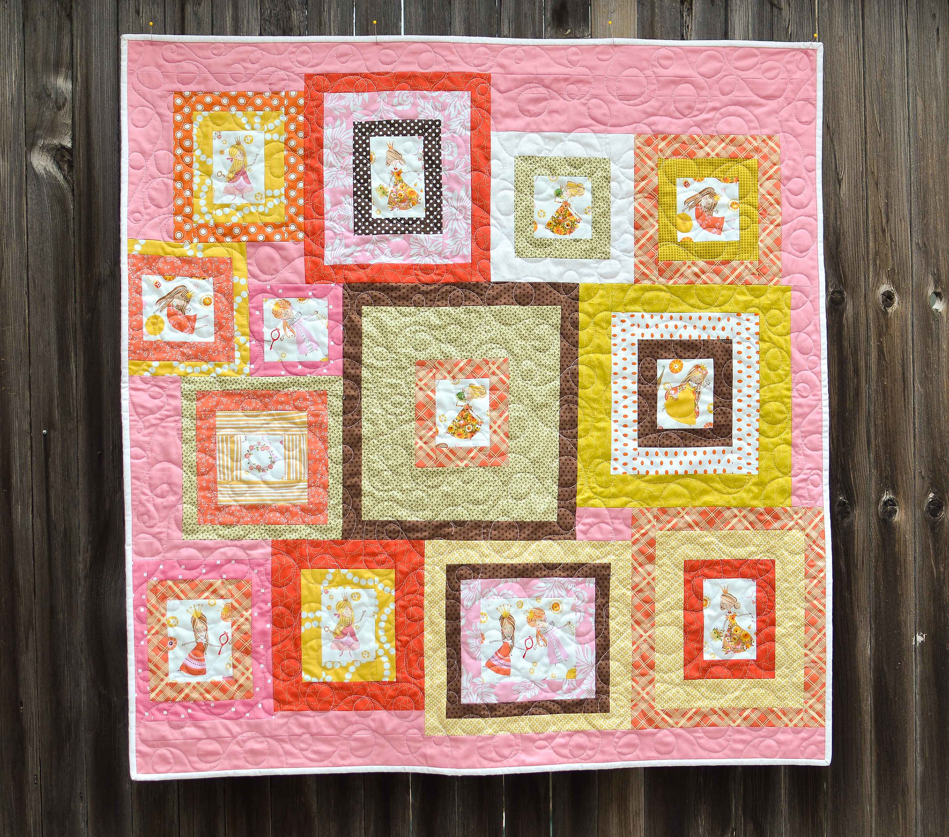 A Finished Princess Quilt - Kitchen Table Quilting