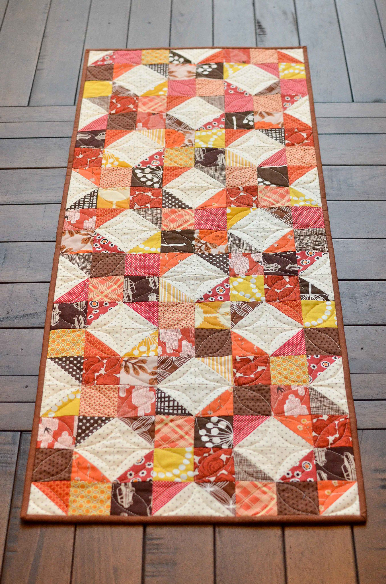 Fall Table Runner - Kitchen Table Quilting