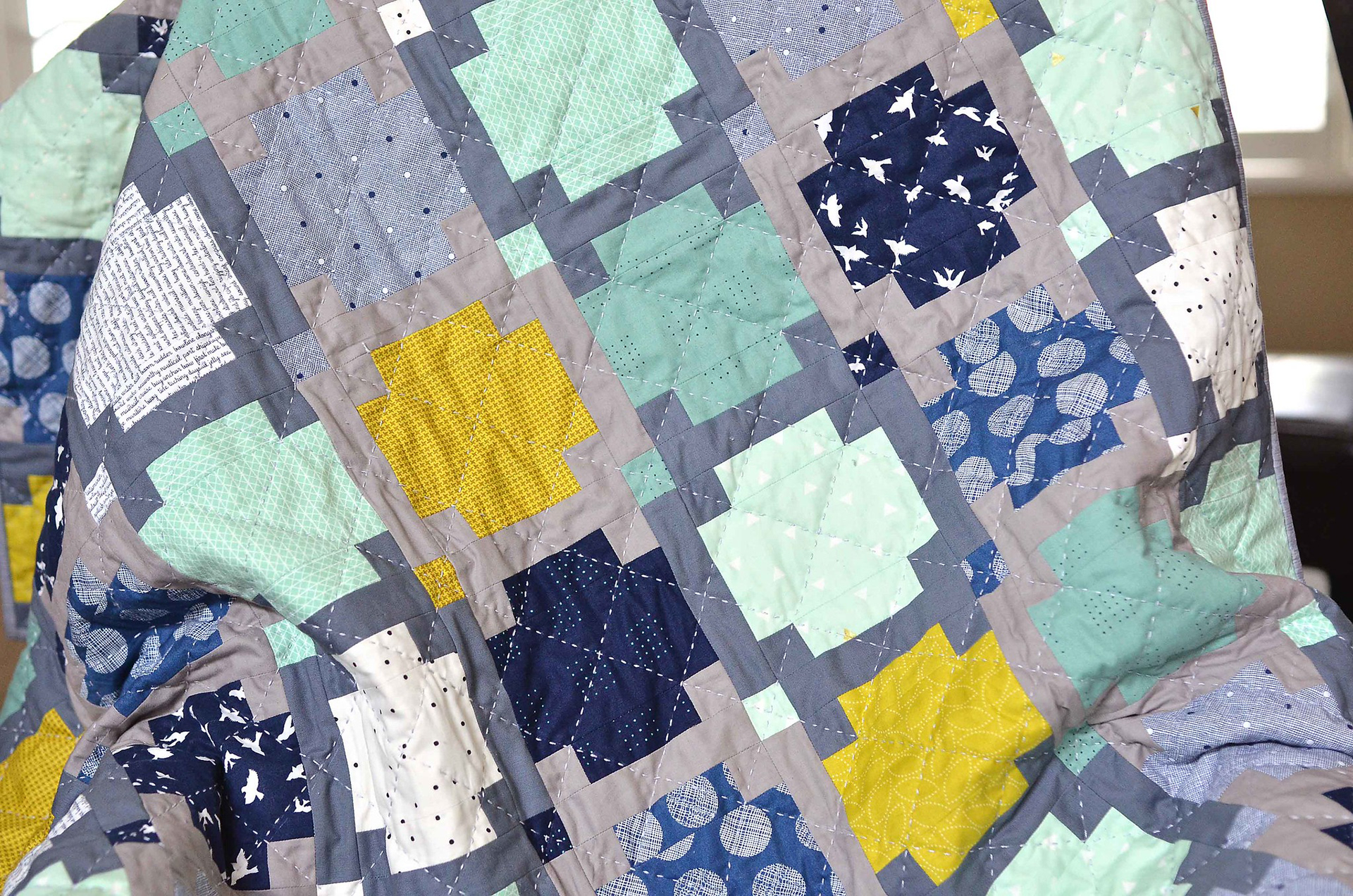 For the Boys Quilt - Kitchen Table Quilting