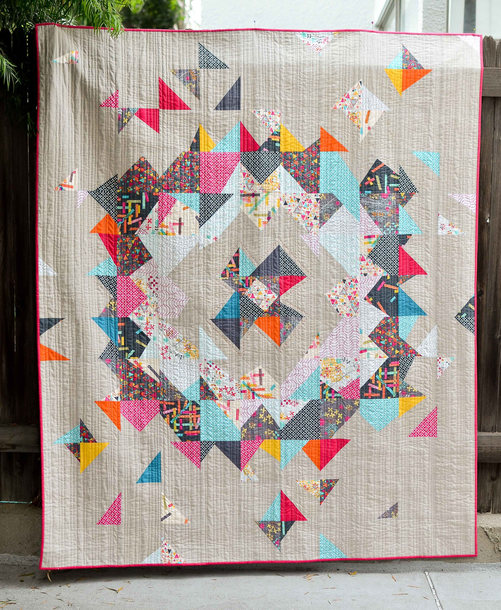 Supernova Washi Quilt - Kitchen Table Quilting