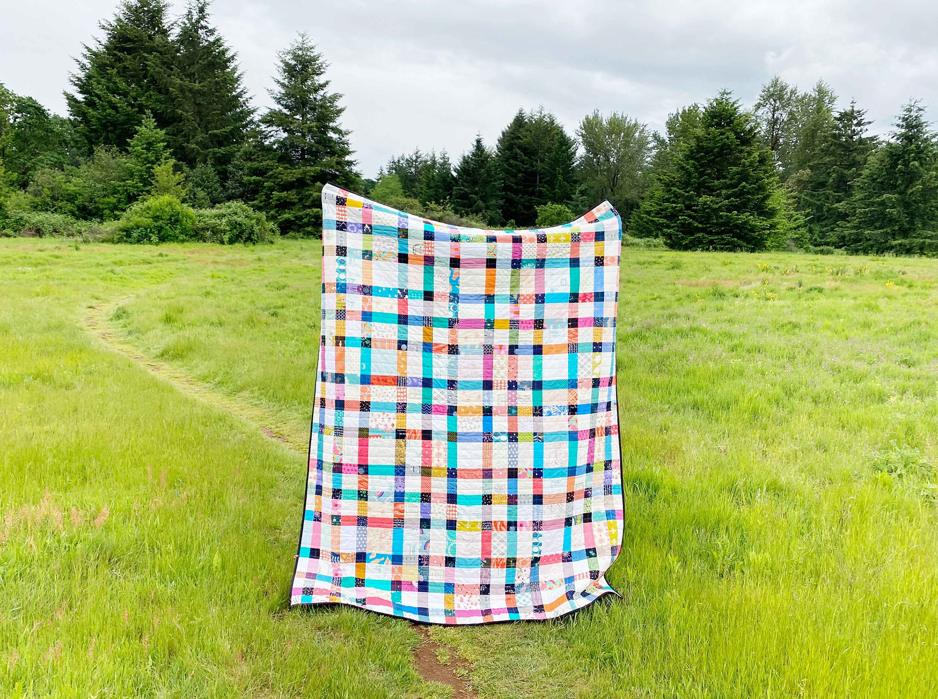 Plaid-ish Quilt 2 Tutorial - Kitchen Table Quilting