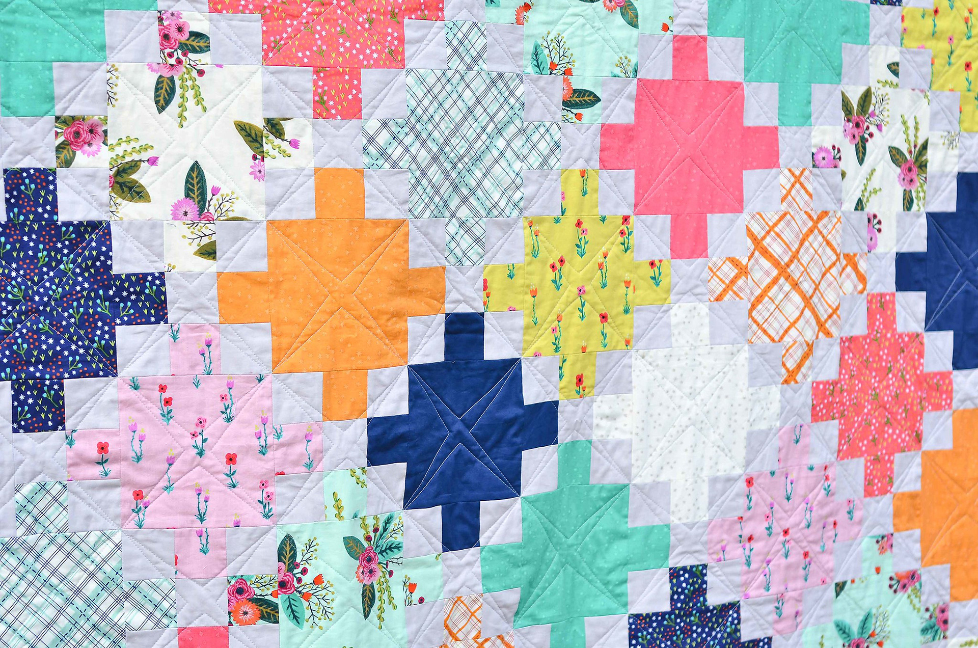 Meriwether Irish Chain Quilt - Kitchen Table Quilting
