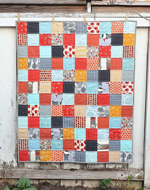 A Charley Harper Baby Quilt - Kitchen Table Quilting