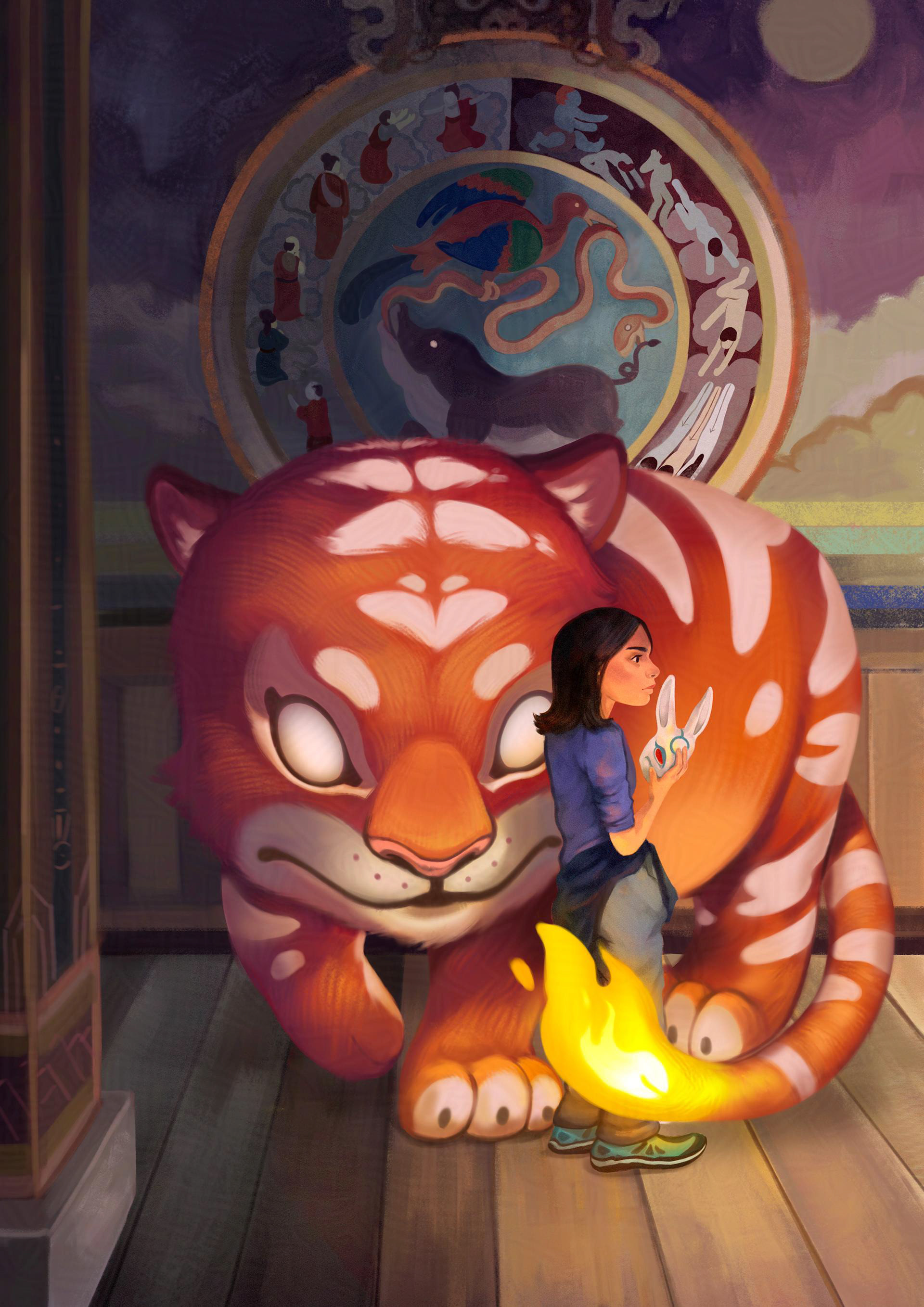 The Fire Tiger - personal work