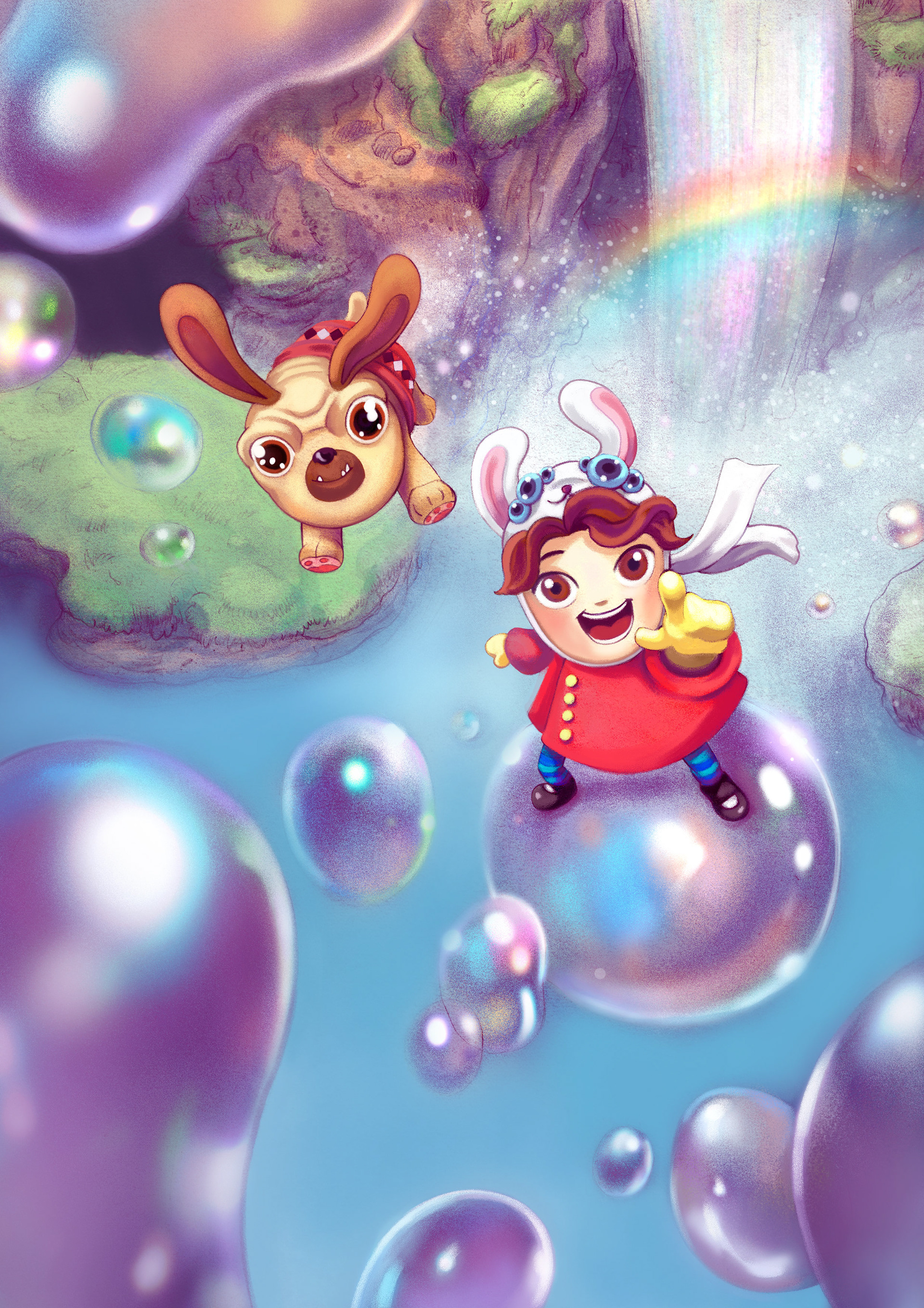 Benny The Dreamer - illustration for Okedoki Studios