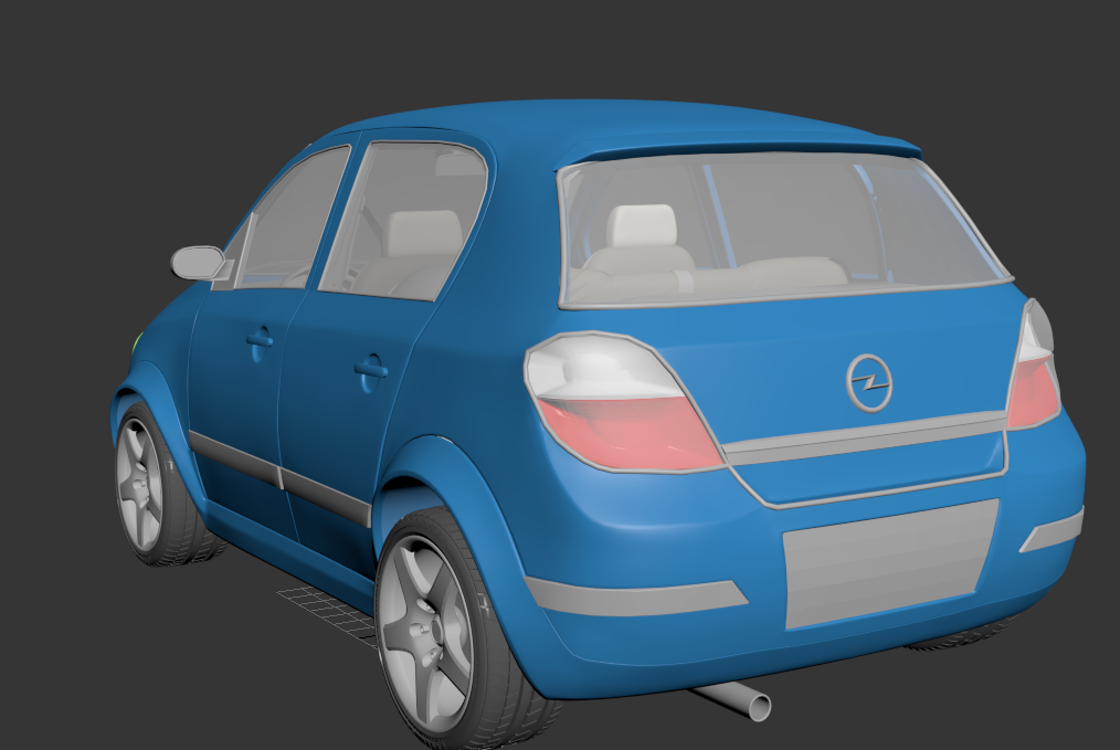 I was responsible for modeling and retopology