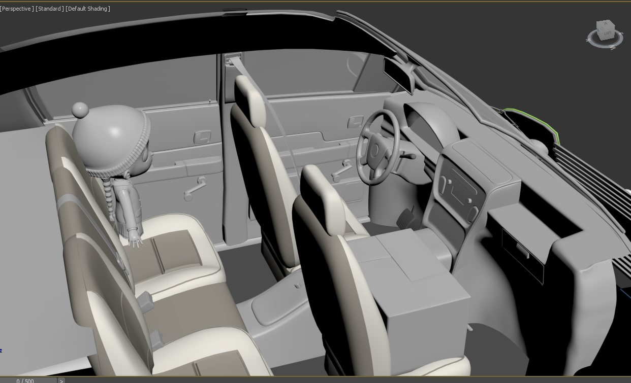 I was responsible for modeling and retopology