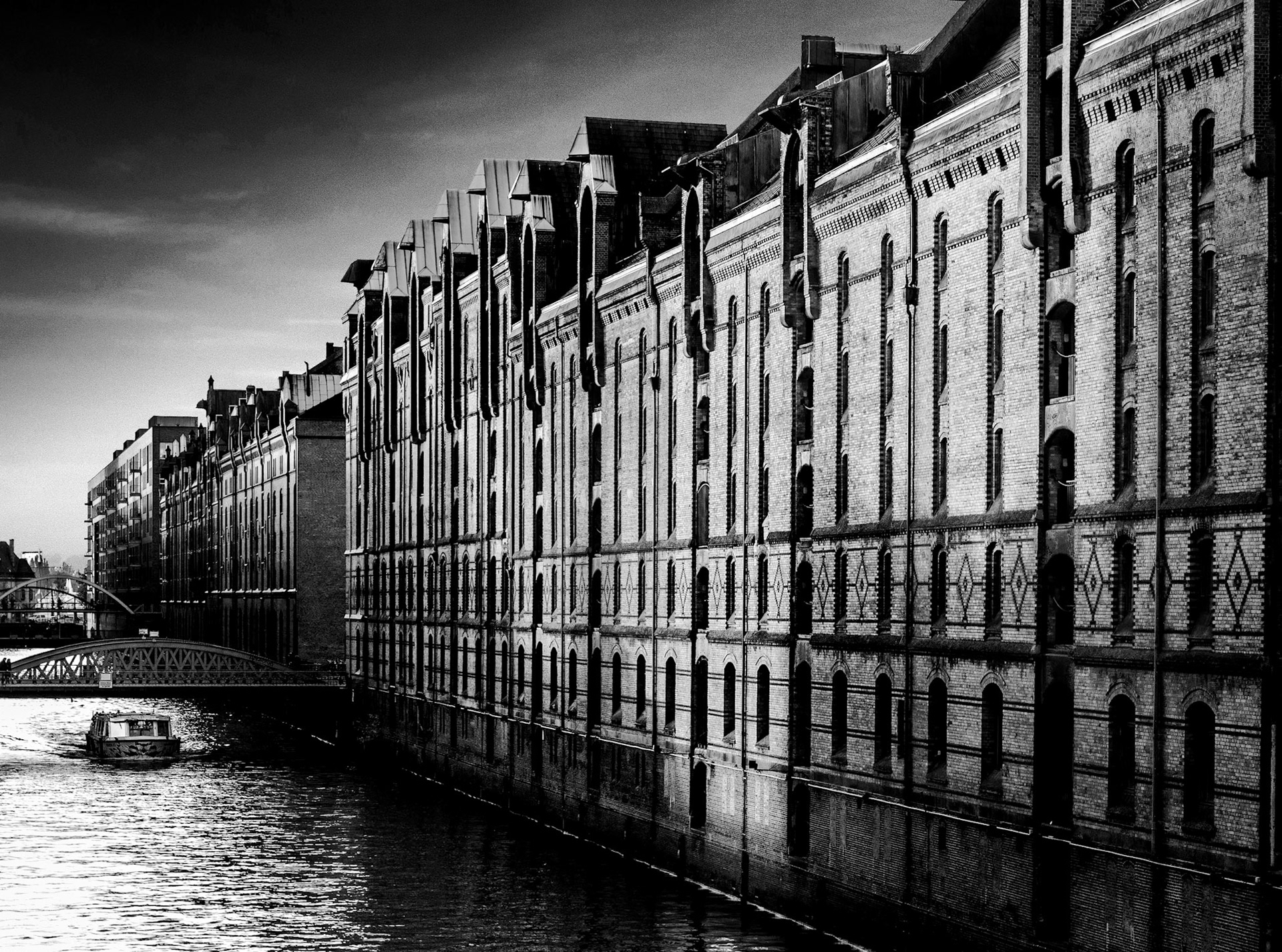 Die alten Speicher in der Hafencity