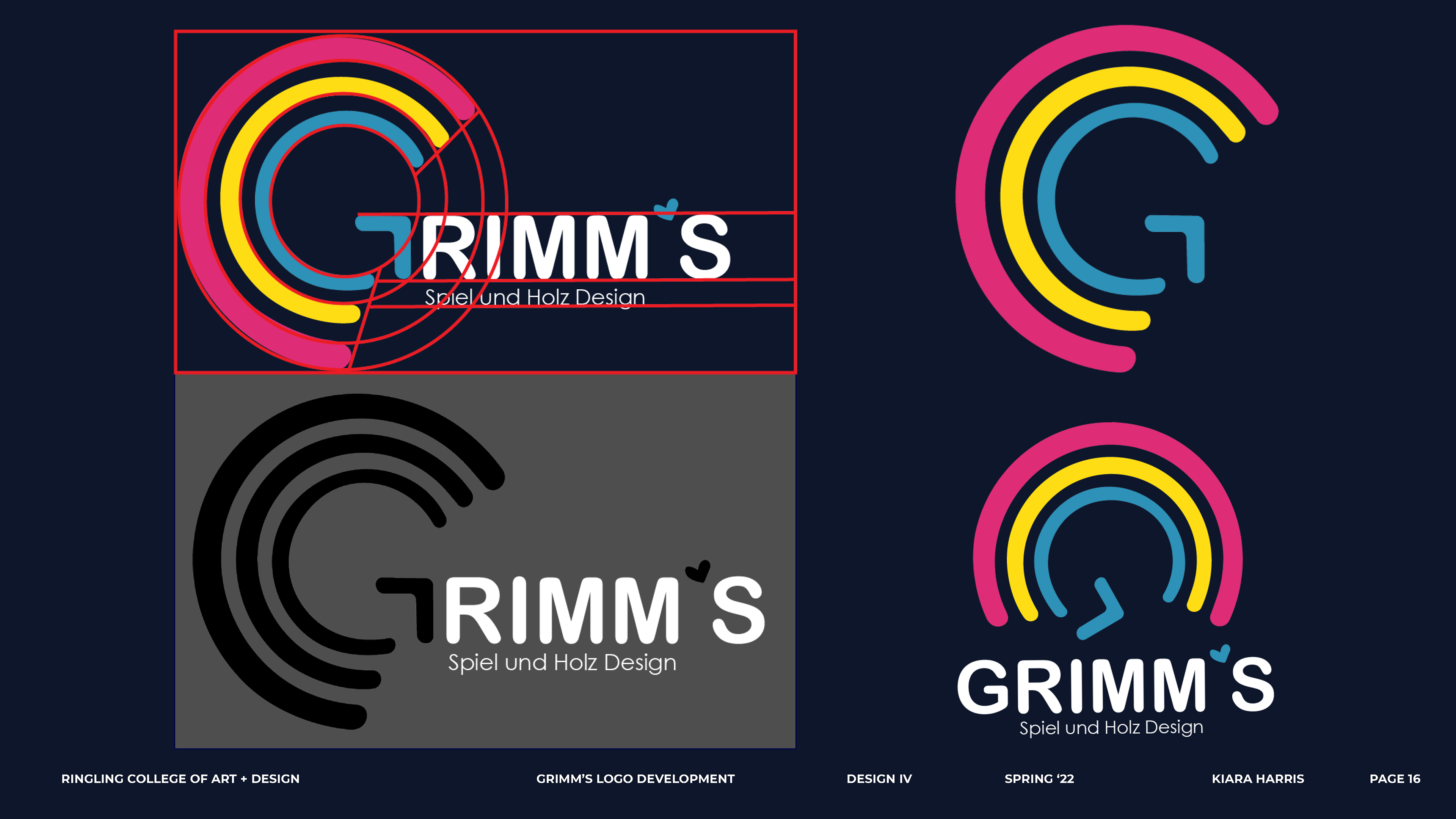 Logo refinements