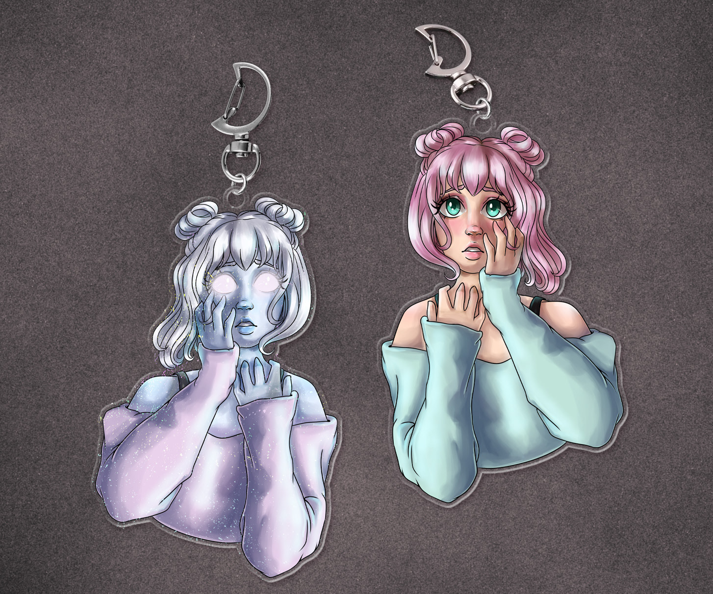 Final acrylic charm mockup for website